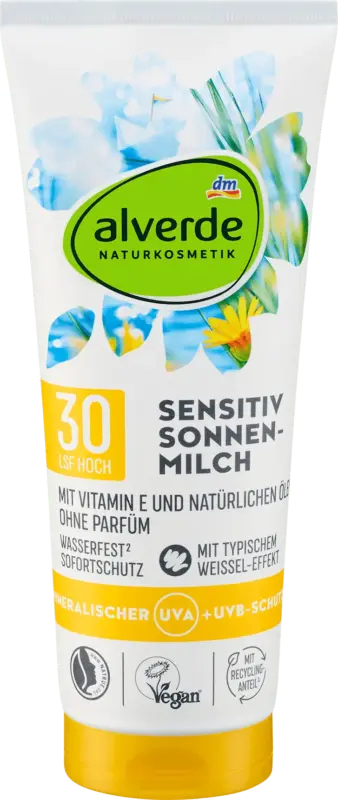 Lapte solar sensibil SPF 30