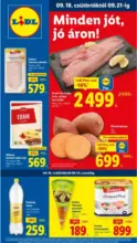 Lidl: Lidl újság érvényessége 2025.09.24-ig - 2025.09.24 napig