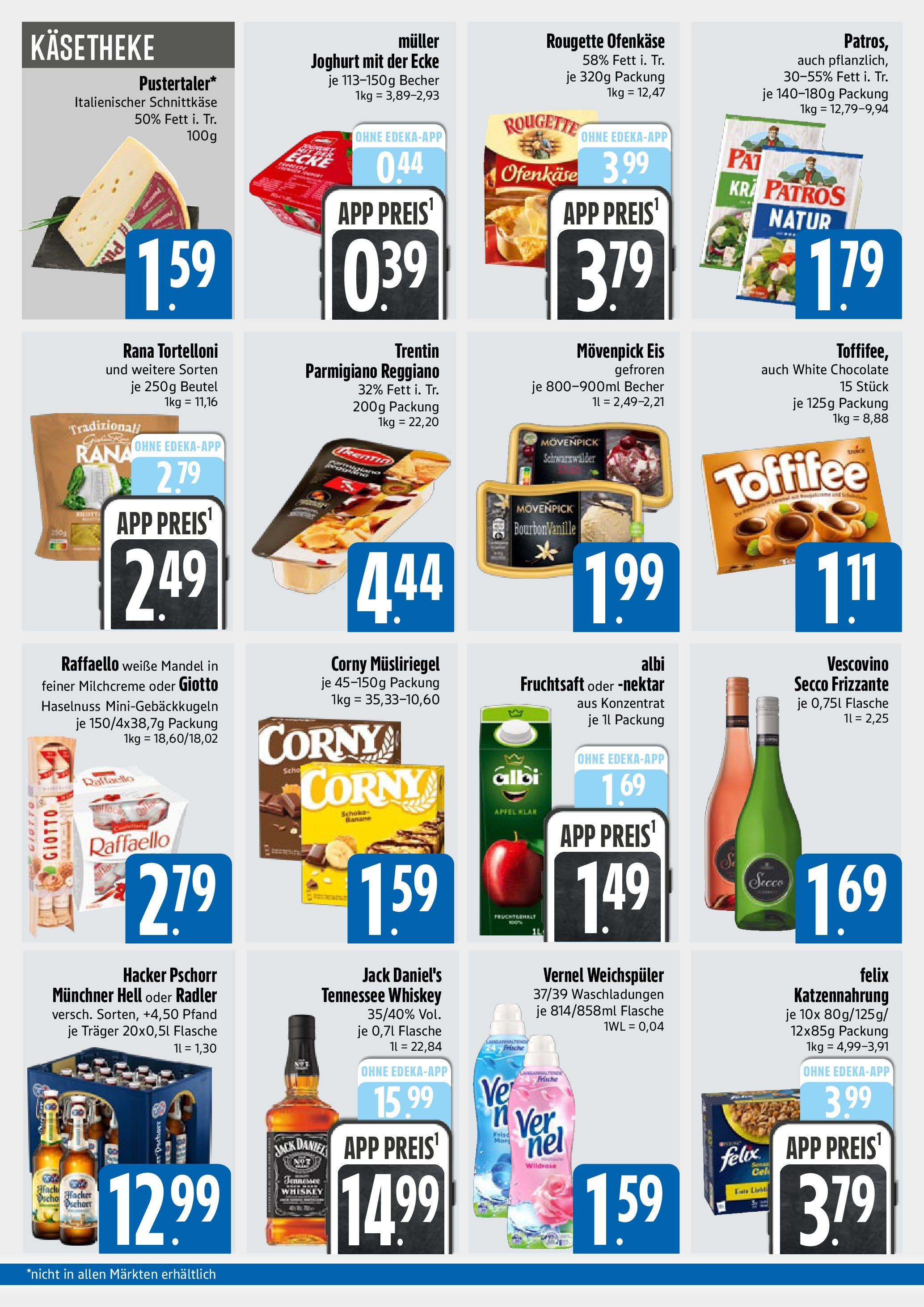 Entdecke - E xpress: Wochenangebote (ab 21.09.2025) zum Blättern | Seite: 2 | Produkte: Weichspüler, Fruchtsaft, Whiskey, Vernel