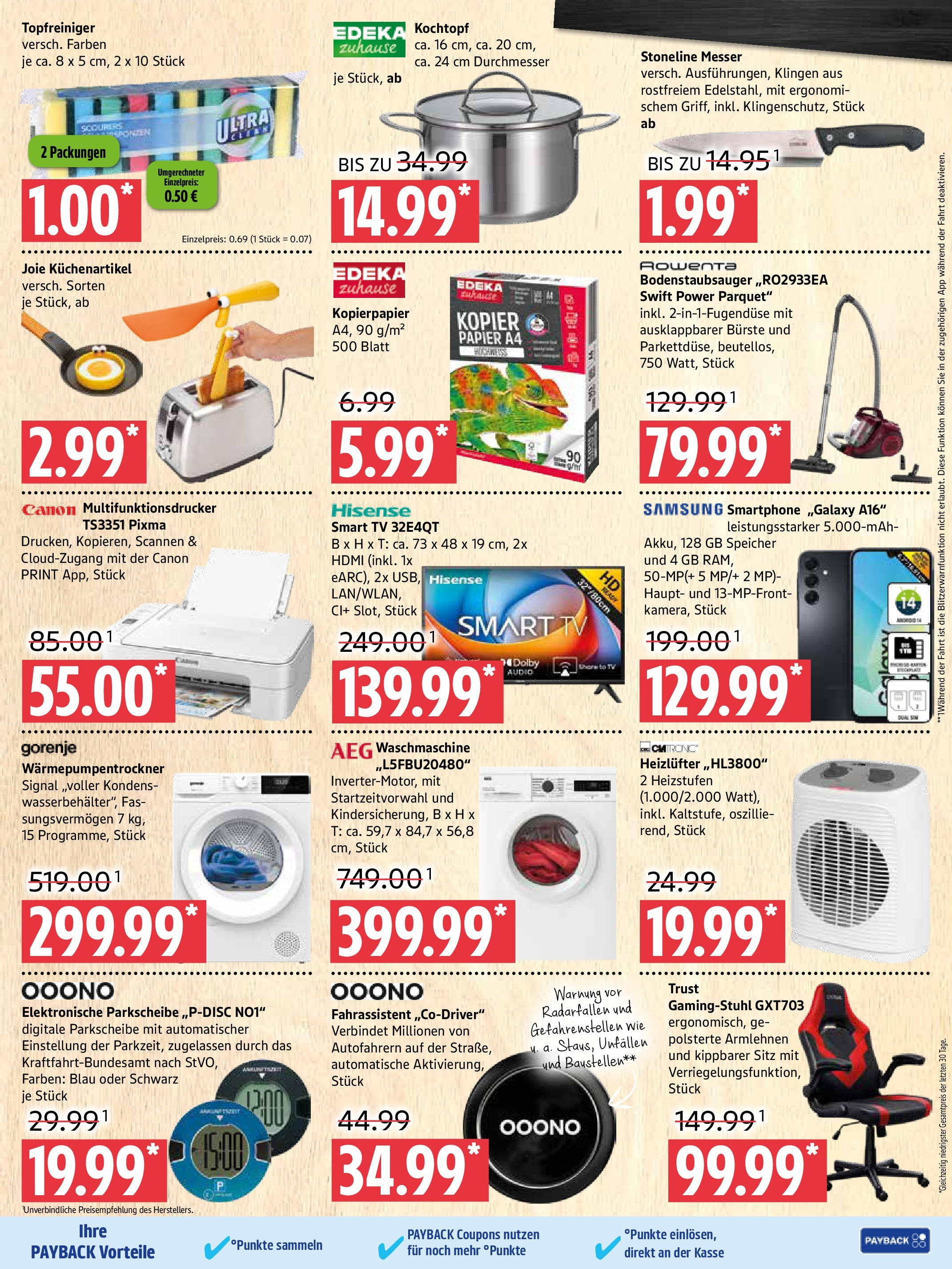 Marktkauf - Marktkauf: Wochenangebote (ab 21.09.2025) » Angebote ab Montag | Seite: 9 | Produkte: Gorenje, AEG, Smart TV, Bürste Marktkauf - Marktkauf: Wochenangebote (ab 21.09.2025) » Angebote online | Seite: 9 | Produkte: Gorenje, AEG, Smart TV, Bürste