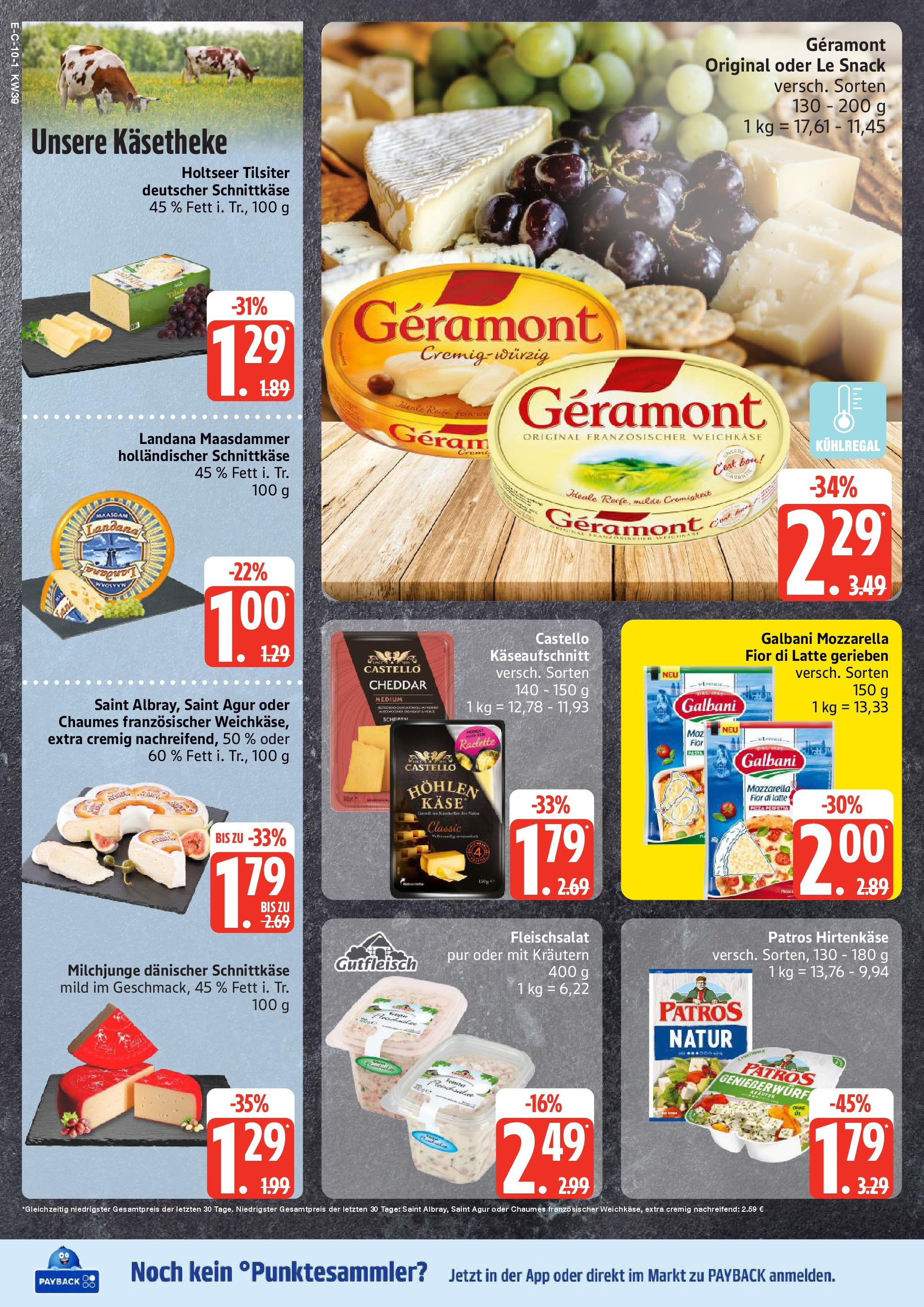 Marktkauf - Marktkauf: Wochenangebote (ab 21.09.2025) » Angebote ab Montag | Seite: 10 | Produkte: Geramont, Käse, Mozzarella, Raclette Marktkauf - Marktkauf: Wochenangebote (ab 21.09.2025) » Angebote online | Seite: 10 | Produkte: Geramont, Käse, Mozzarella, Raclette