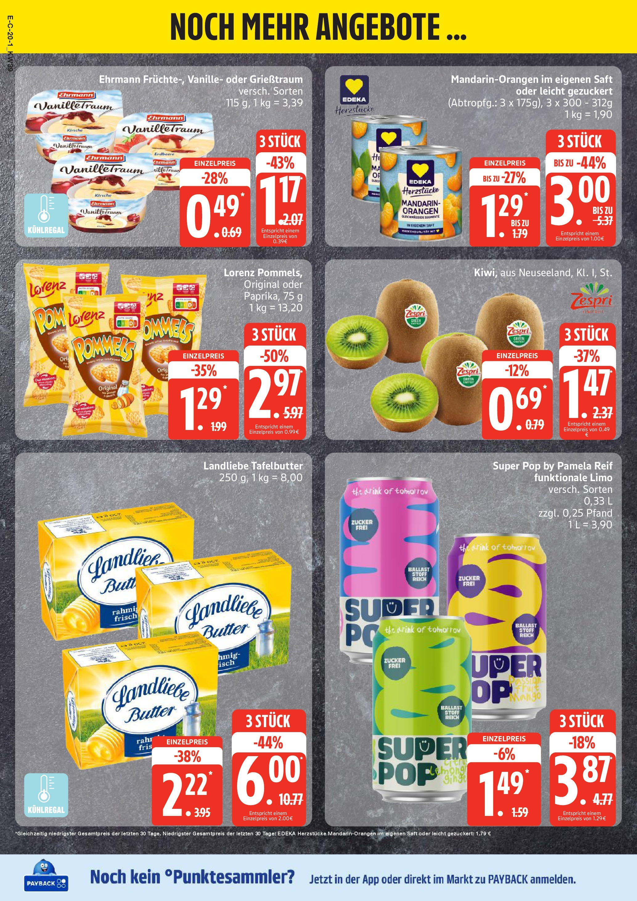 Marktkauf - Marktkauf: Wochenangebote (ab 21.09.2025) » Angebote ab Montag | Seite: 20 | Produkte: Butter, Landliebe butter, Orangen, Zucker Marktkauf - Marktkauf: Wochenangebote (ab 21.09.2025) » Angebote online | Seite: 20 | Produkte: Butter, Landliebe butter, Orangen, Zucker