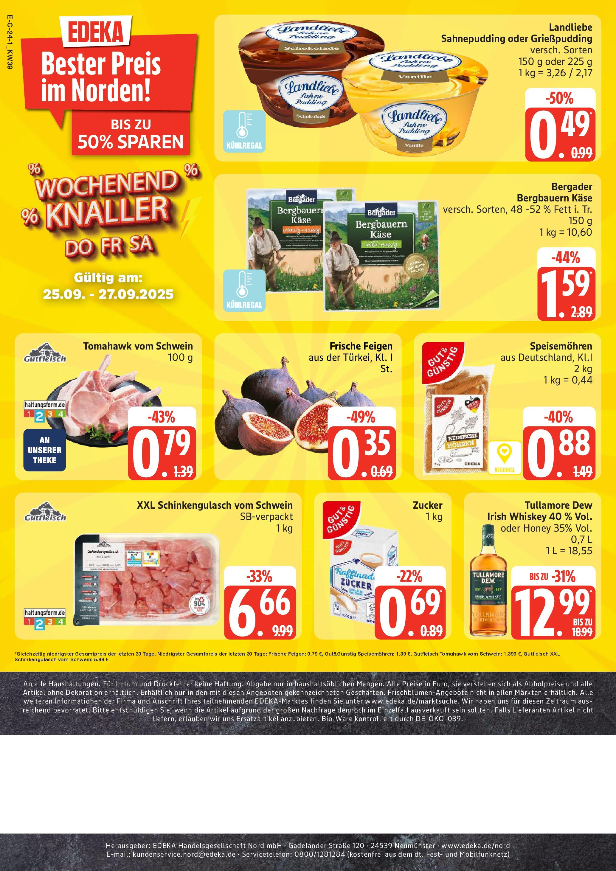 Marktkauf - Marktkauf: Wochenangebote (ab 21.09.2025) » Angebote ab Montag | Seite: 24 | Produkte: Milch, Pudding, Sahne, Whiskey Marktkauf - Marktkauf: Wochenangebote (ab 21.09.2025) » Angebote online | Seite: 24 | Produkte: Milch, Pudding, Sahne, Whiskey
