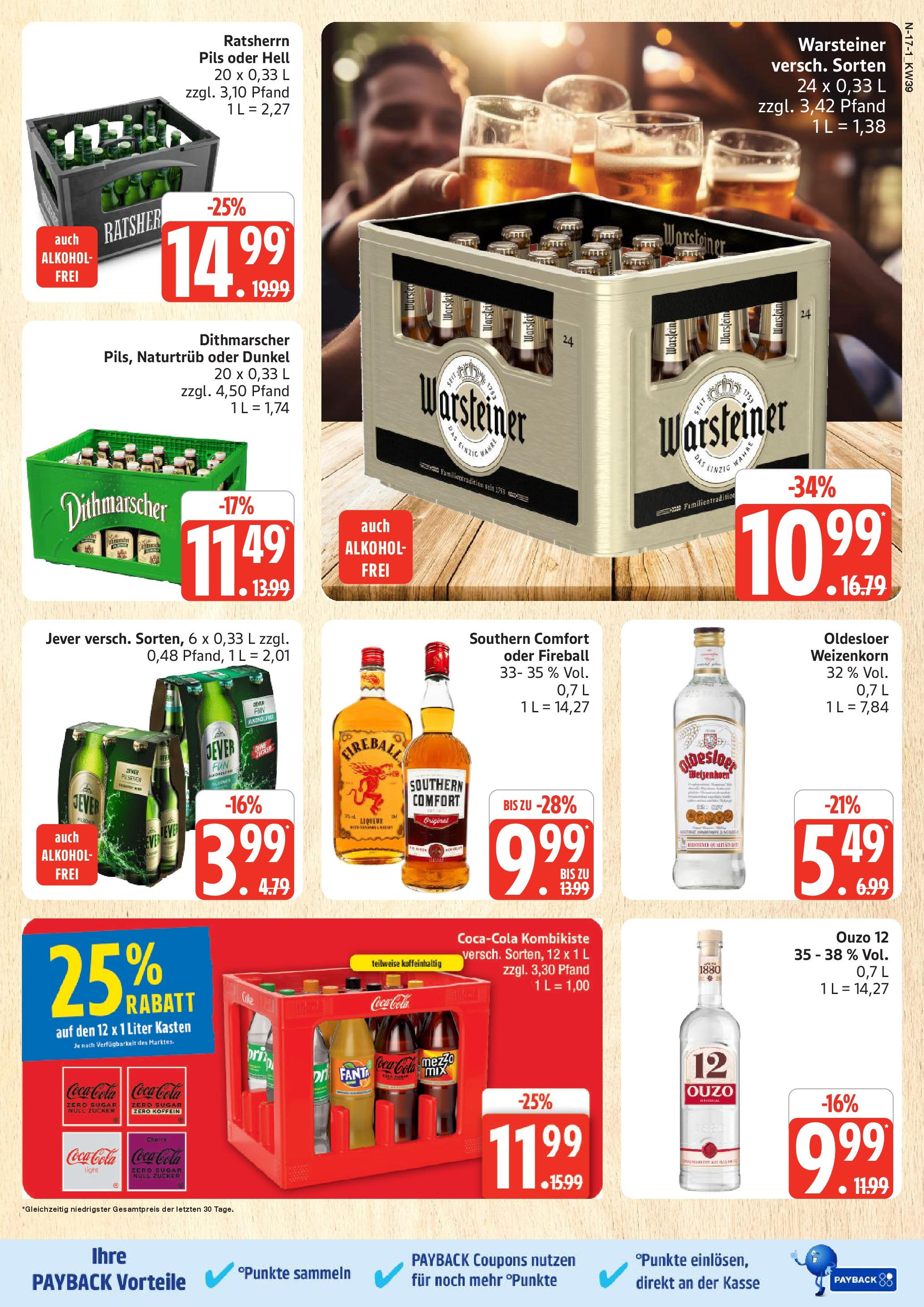 Marktkauf - Marktkauf: Wochenangebote (ab 21.09.2025) » Angebote ab Montag | Seite: 17 | Produkte: Fanta, Ouzo, Oldesloer, Zucker Marktkauf - Marktkauf: Wochenangebote (ab 21.09.2025) » Angebote online | Seite: 17 | Produkte: Fanta, Ouzo, Oldesloer, Zucker