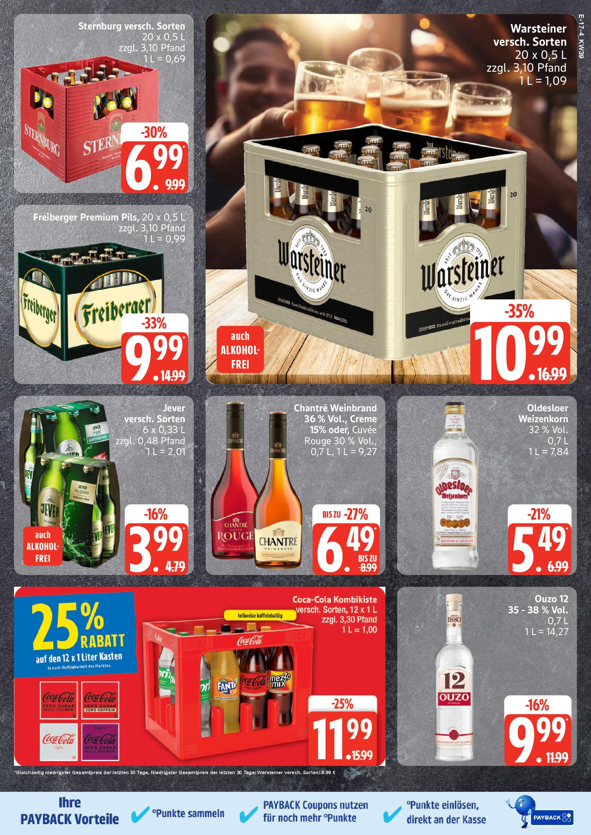 Marktkauf - Marktkauf: Wochenangebote (ab 21.09.2025) » Angebote ab Montag | Seite: 17 | Produkte: Coca cola, Creme, Chantré, Zucker Marktkauf - Marktkauf: Wochenangebote (ab 21.09.2025) » Angebote online | Seite: 17 | Produkte: Coca cola, Creme, Chantré, Zucker