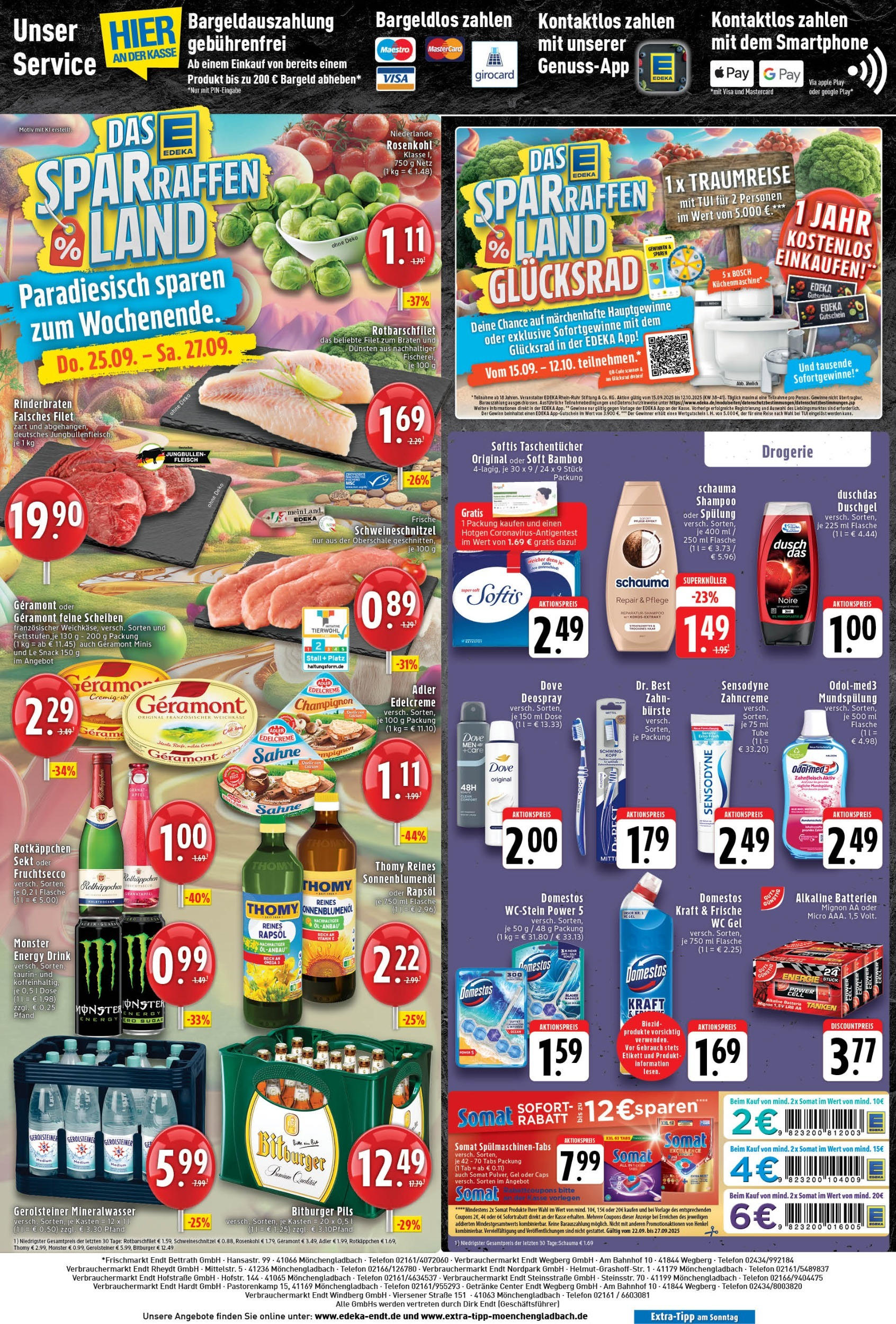 Edeka prospekt Wegberg	 (ab 21.09.2025) » Angebote Online | Seite: 8 | Produkte: Batterien, Pils, Shampoo, Telefon