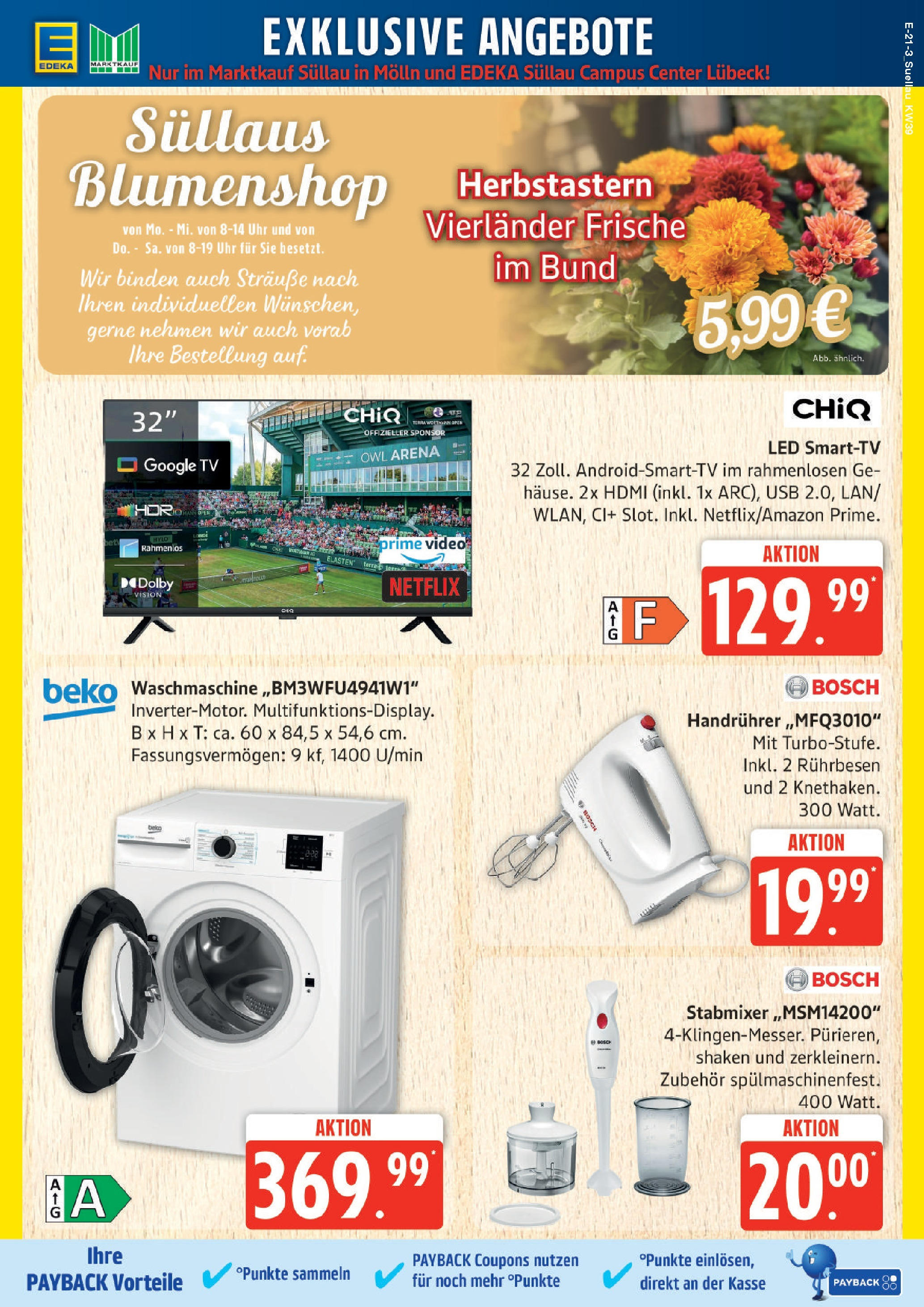 Marktkauf - Marktkauf: Wochenangebote (ab 21.09.2025) » Angebote ab Montag | Seite: 21 | Produkte: USB, Uhr, TV, Video Marktkauf - Marktkauf: Wochenangebote (ab 21.09.2025) » Angebote online | Seite: 21 | Produkte: USB, Uhr, TV, Video