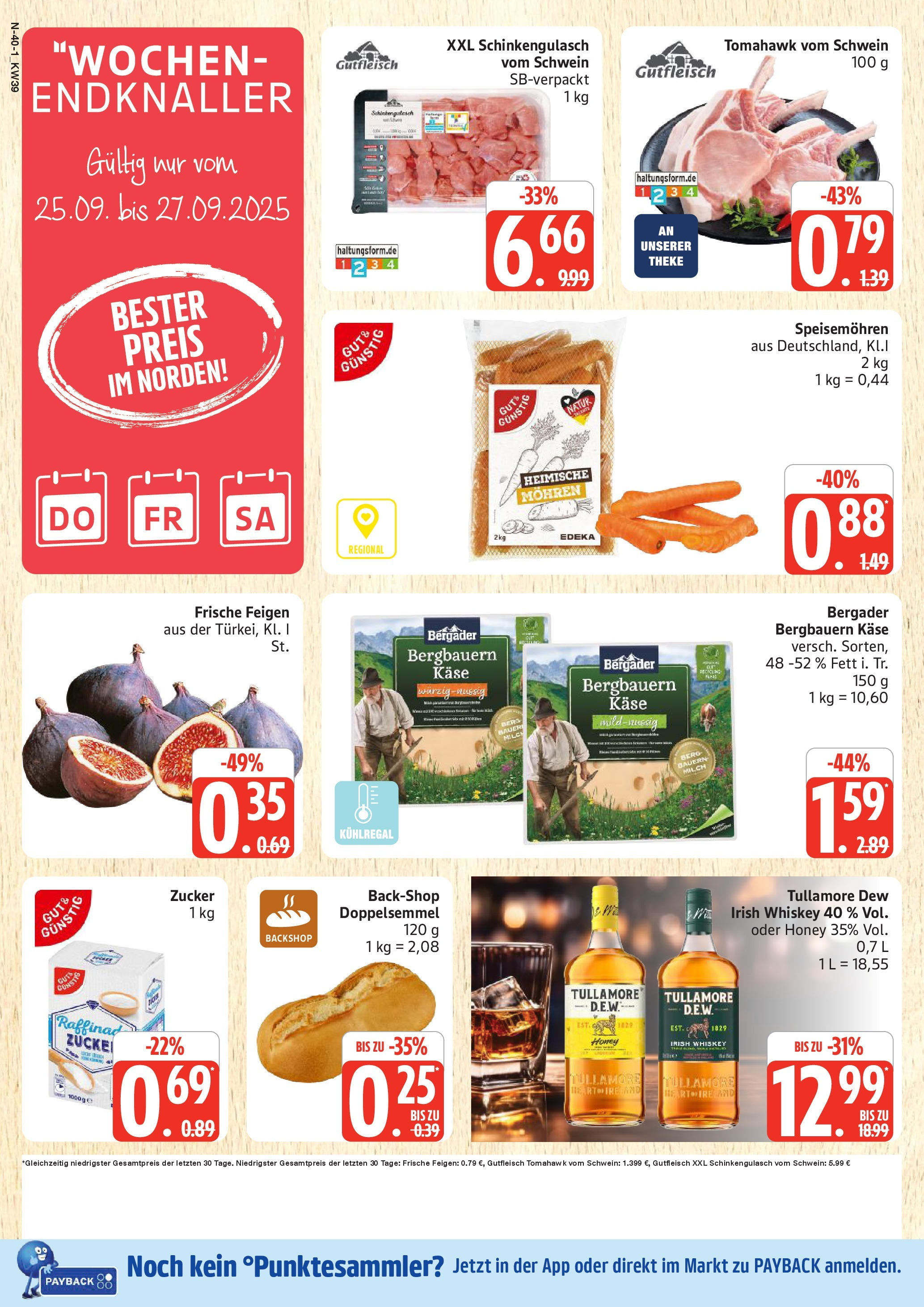 Marktkauf - Marktkauf: Wochenangebote (ab 21.09.2025) » Angebote ab Montag | Seite: 40 | Produkte: Milch, Theke, Mohren, Zucker Marktkauf - Marktkauf: Wochenangebote (ab 21.09.2025) » Angebote online | Seite: 40 | Produkte: Milch, Theke, Mohren, Zucker