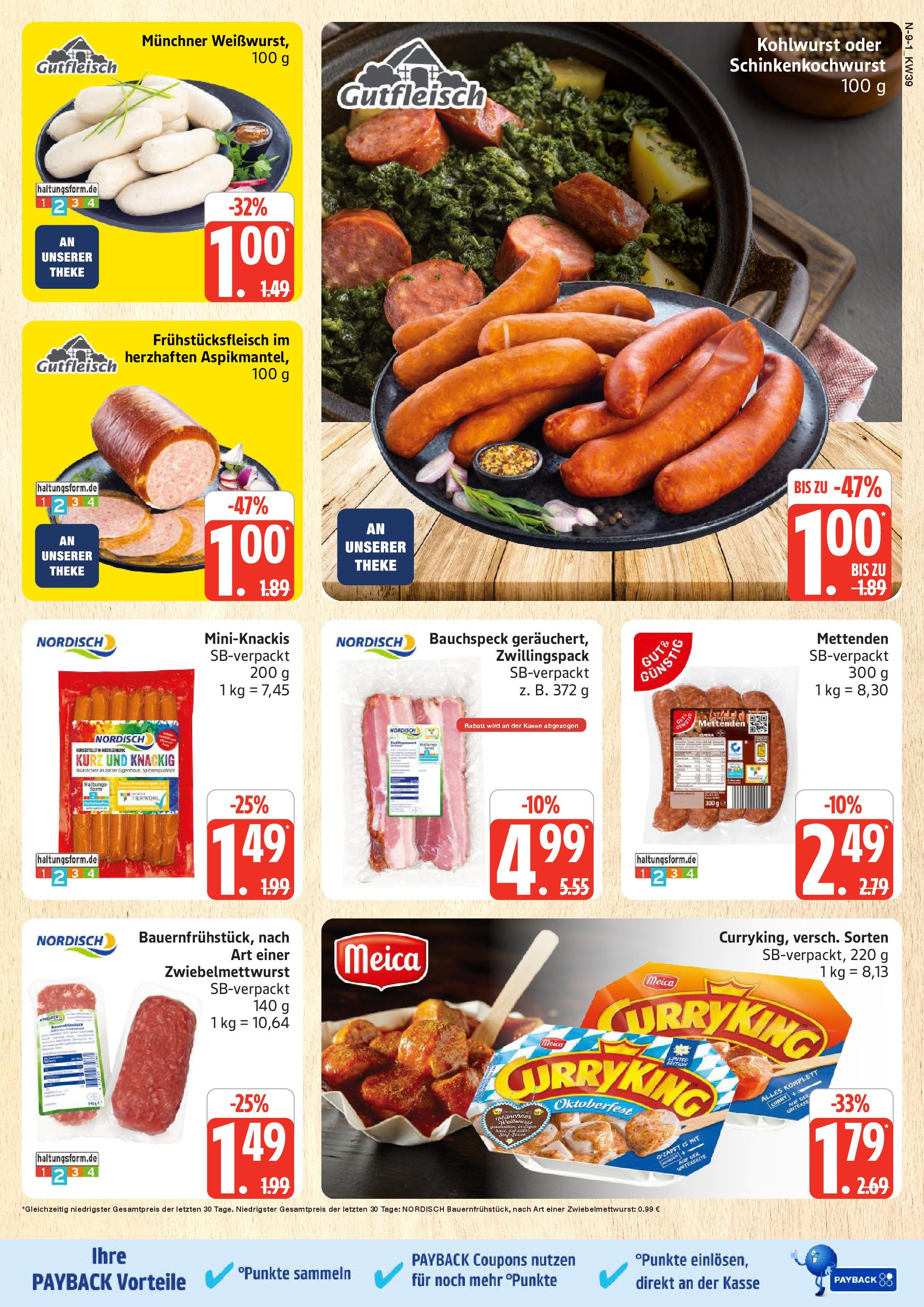 Marktkauf - Marktkauf: Wochenangebote (ab 21.09.2025) » Angebote ab Montag | Seite: 9 | Produkte: Theke, Meica Marktkauf - Marktkauf: Wochenangebote (ab 21.09.2025) » Angebote online | Seite: 9 | Produkte: Theke, Meica