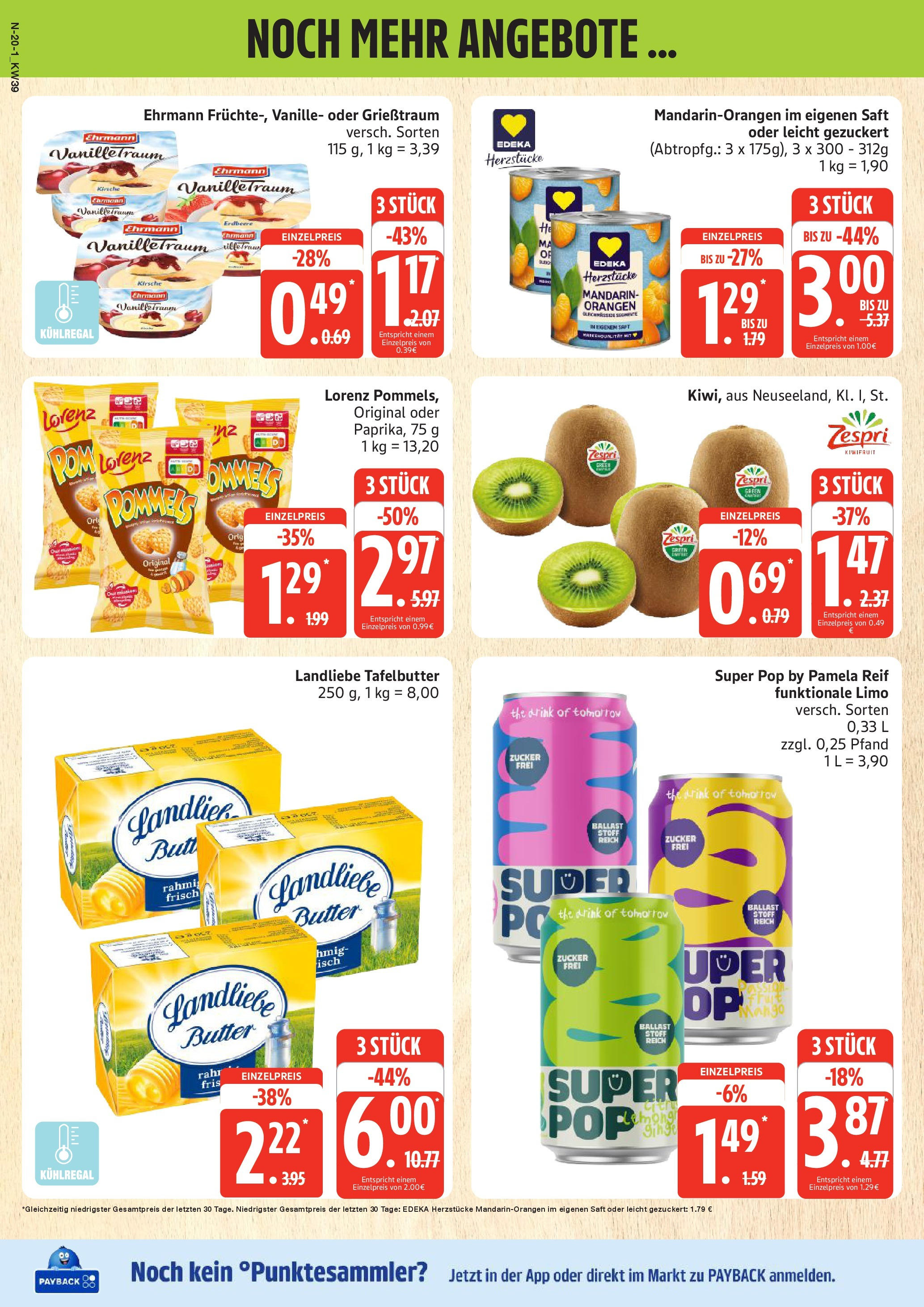 Marktkauf - Marktkauf: Wochenangebote (ab 21.09.2025) » Angebote ab Montag | Seite: 20 | Produkte: Butter, Orangen, Mango, Saft Marktkauf - Marktkauf: Wochenangebote (ab 21.09.2025) » Angebote online | Seite: 20 | Produkte: Butter, Orangen, Mango, Saft