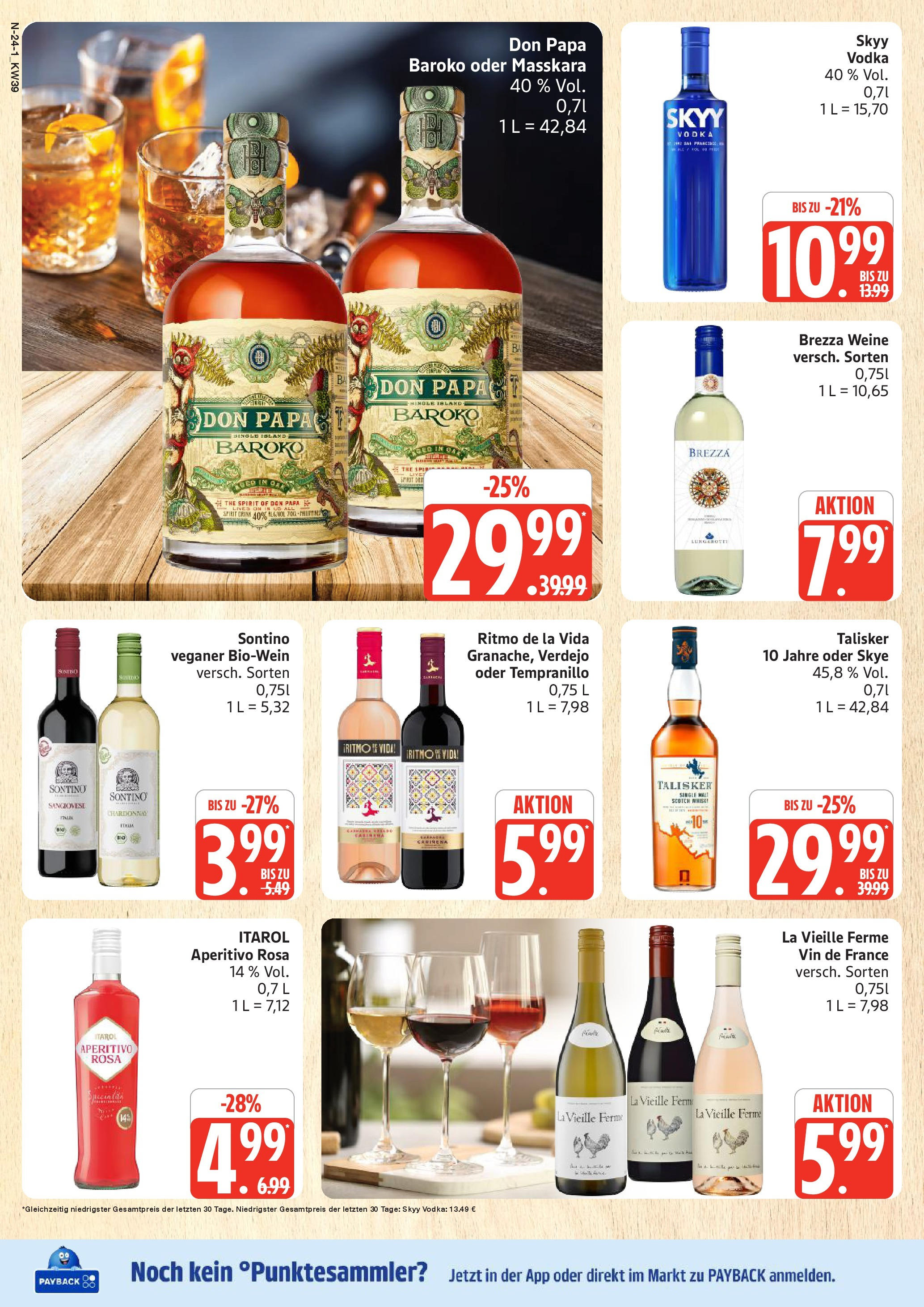 Marktkauf - Marktkauf: Wochenangebote (ab 21.09.2025) » Angebote ab Montag | Seite: 24 | Produkte: Whisky, Vodka Marktkauf - Marktkauf: Wochenangebote (ab 21.09.2025) » Angebote online | Seite: 24 | Produkte: Whisky, Vodka