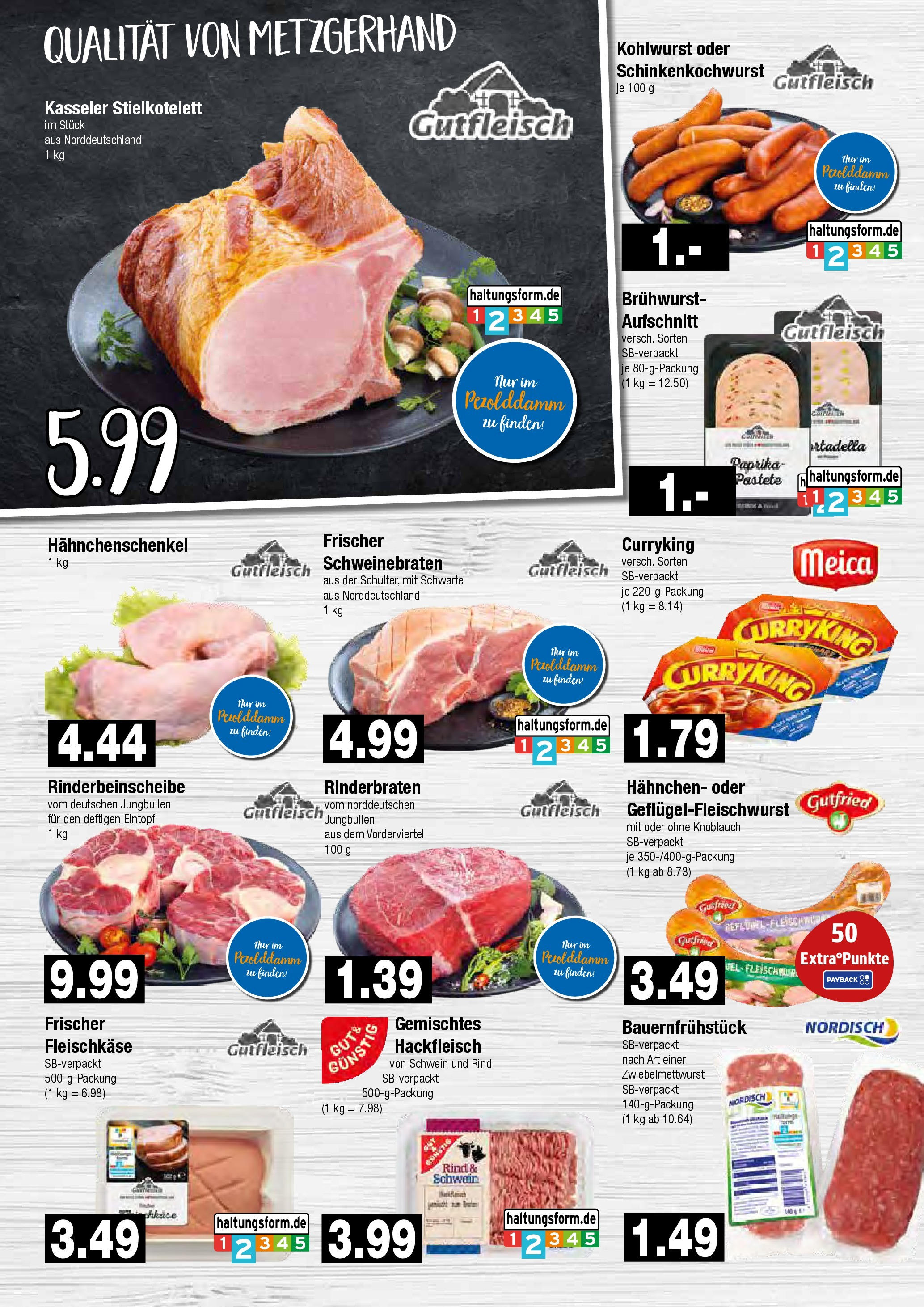 Edeka prospekt Hamburg	 (ab 21.09.2025) » Angebote Online | Seite: 2 | Produkte: Rinderbraten, Hahnchen, Hahnchenschenkel, Meica