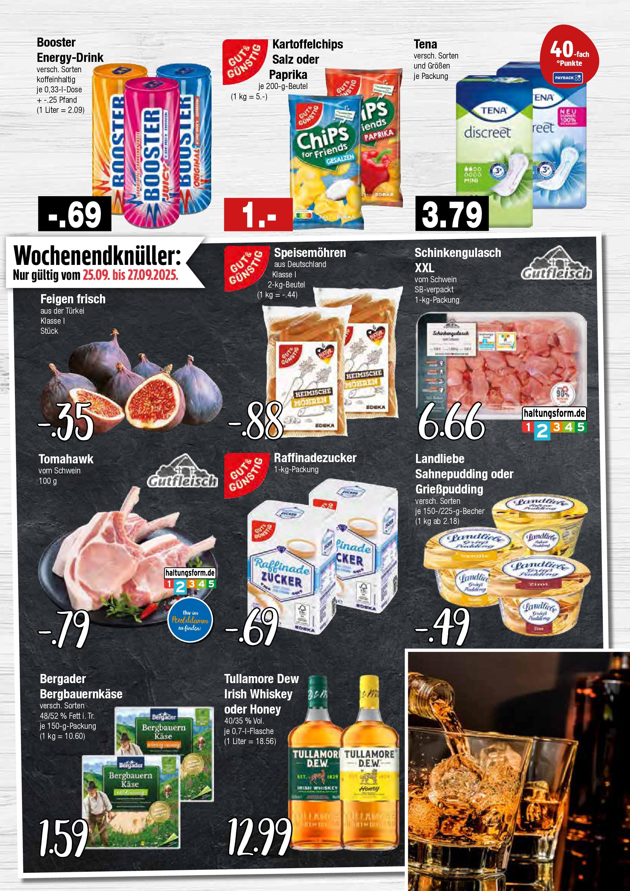 Edeka prospekt Hamburg	 (ab 21.09.2025) » Angebote Online | Seite: 10 | Produkte: Pudding, Paprika, Zucker, Whiskey