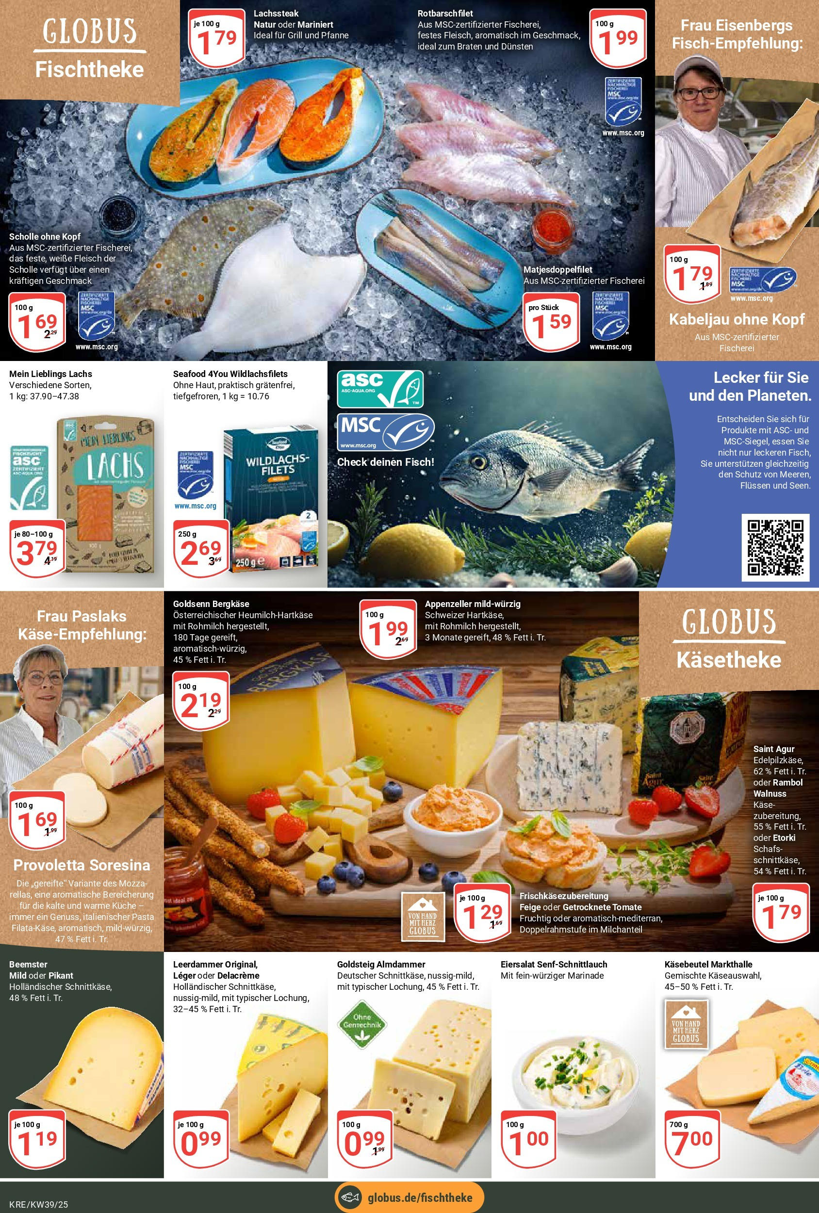Globus prospekt Krefeld (ab 21.09.2025) » Angebote ab Montag | Seite: 7 | Produkte: Käse, Küche, Fisch, Fleisch Globus prospekt Krefeld (ab 21.09.2025) » Angebote online | Seite: 7 | Produkte: Käse, Küche, Fisch, Fleisch