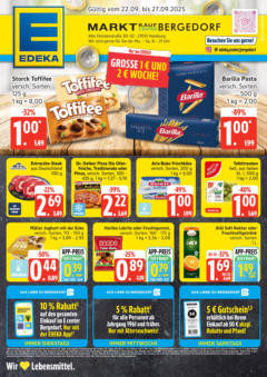 Edeka prospekt Hamburg	 ab 21.09.2025 gültig