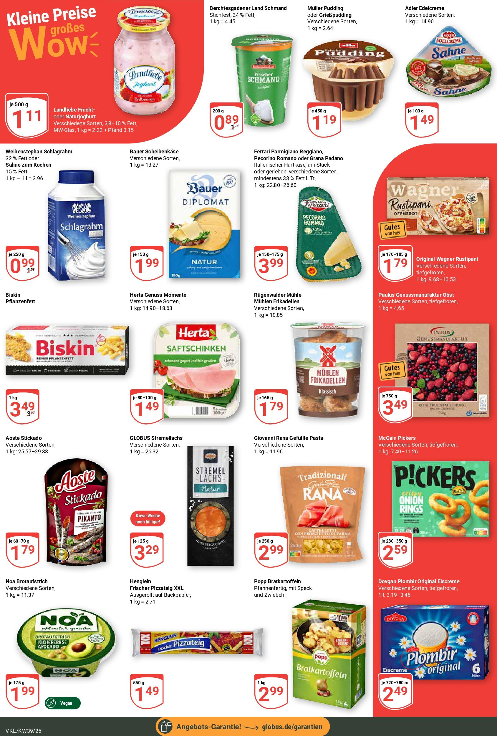 Globus prospekt Völklingen (ab 21.09.2025) » Angebote ab Montag | Seite: 4 | Produkte: Joghurt, Eiscreme, Lachs, Obst Globus prospekt Völklingen (ab 21.09.2025) » Angebote online | Seite: 4 | Produkte: Joghurt, Eiscreme, Lachs, Obst