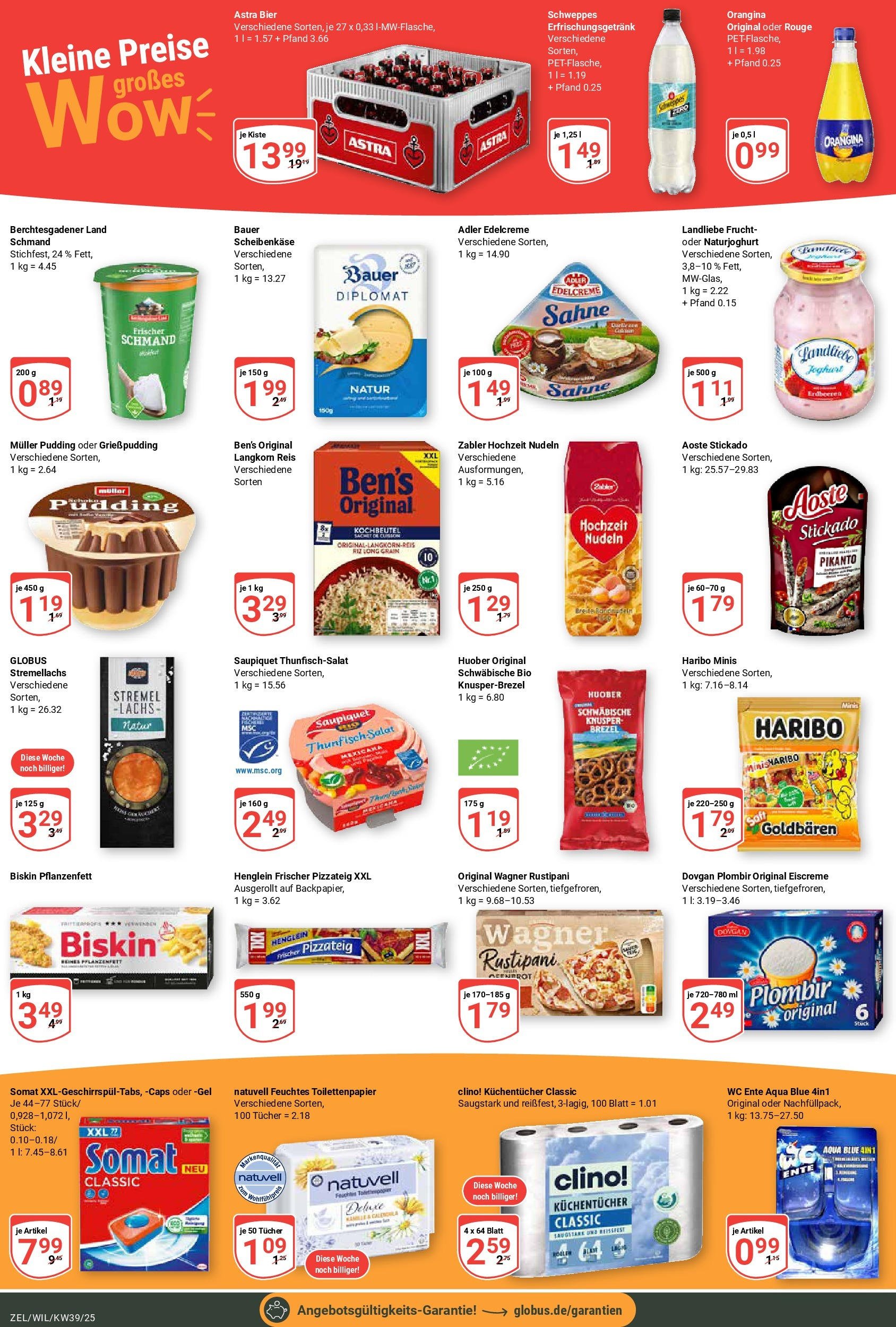 Globus prospekt Wittlich (ab 21.09.2025) » Angebote ab Montag | Seite: 4 | Produkte: Haribo, Eiscreme, Schweppes, Sahne Globus prospekt Wittlich (ab 21.09.2025) » Angebote online | Seite: 4 | Produkte: Haribo, Eiscreme, Schweppes, Sahne