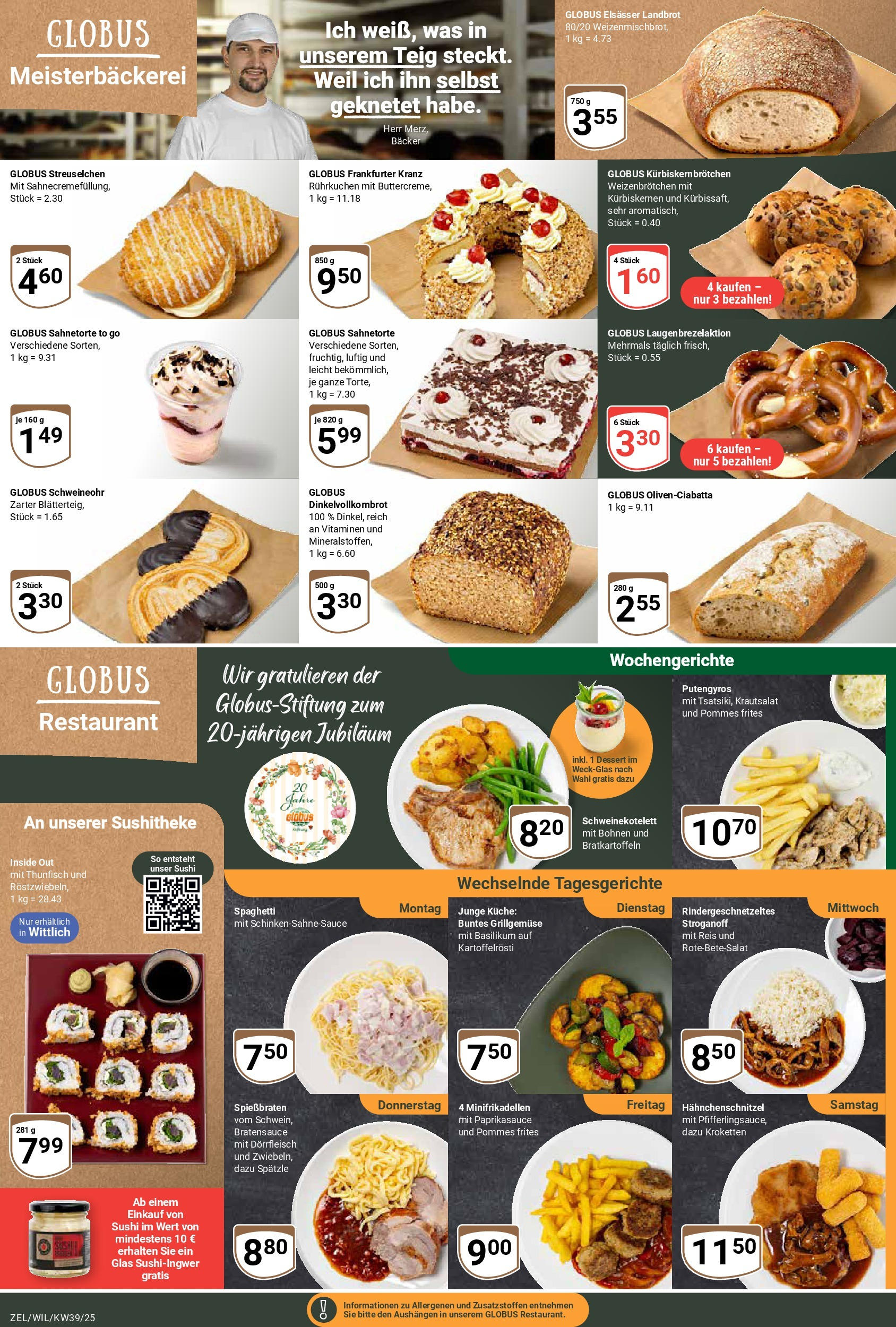 Globus prospekt Wittlich (ab 21.09.2025) » Angebote ab Montag | Seite: 7 | Produkte: Thunfisch, Pommes, Pommes frites, Reis Globus prospekt Wittlich (ab 21.09.2025) » Angebote online | Seite: 7 | Produkte: Thunfisch, Pommes, Pommes frites, Reis