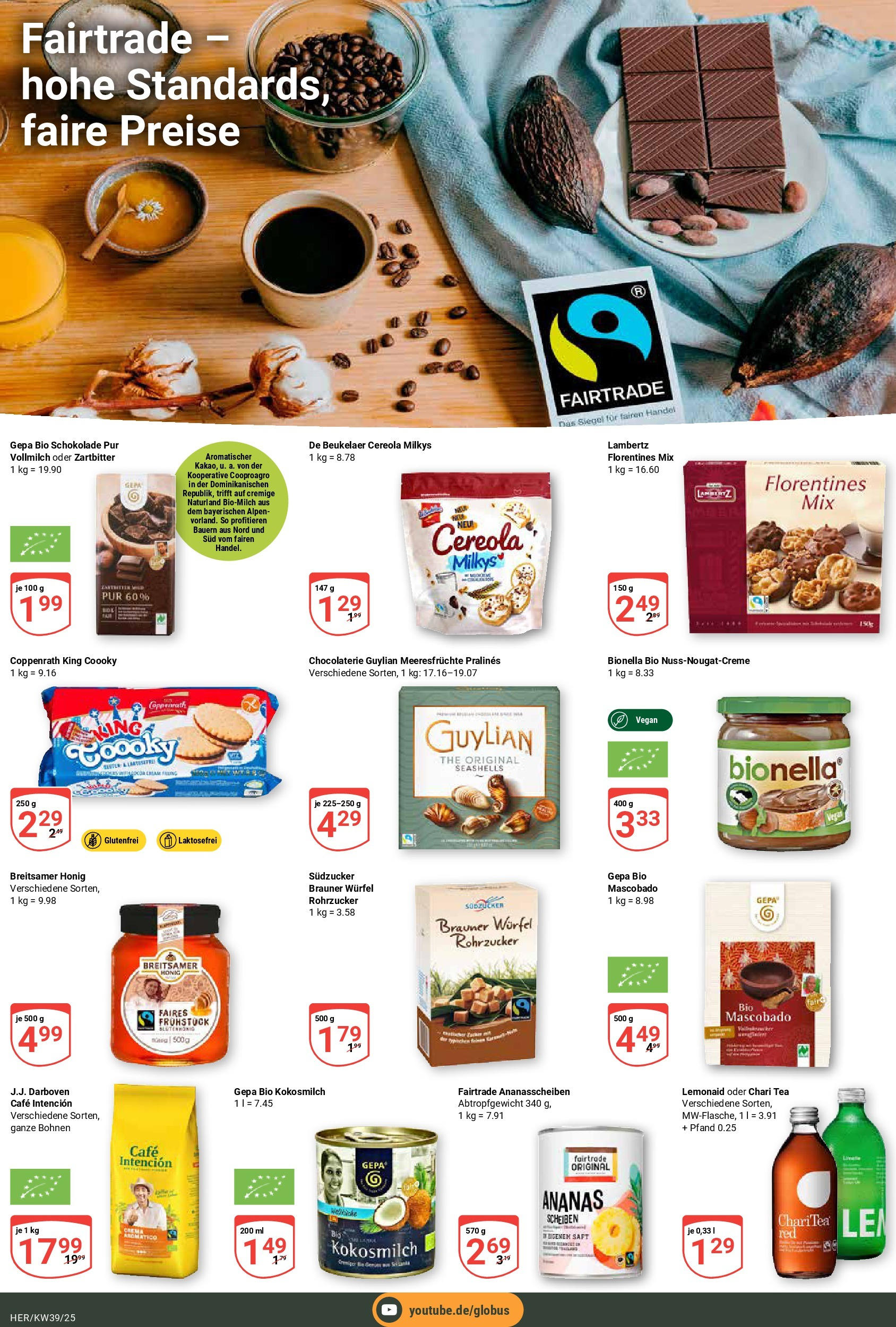 Globus prospekt Hermsdorf (ab 21.09.2025) » Angebote ab Montag | Seite: 11 | Produkte: Schokolade, Ananas, Meeresfrüchte, Saft Globus prospekt Hermsdorf (ab 21.09.2025) » Angebote online | Seite: 11 | Produkte: Schokolade, Ananas, Meeresfrüchte, Saft