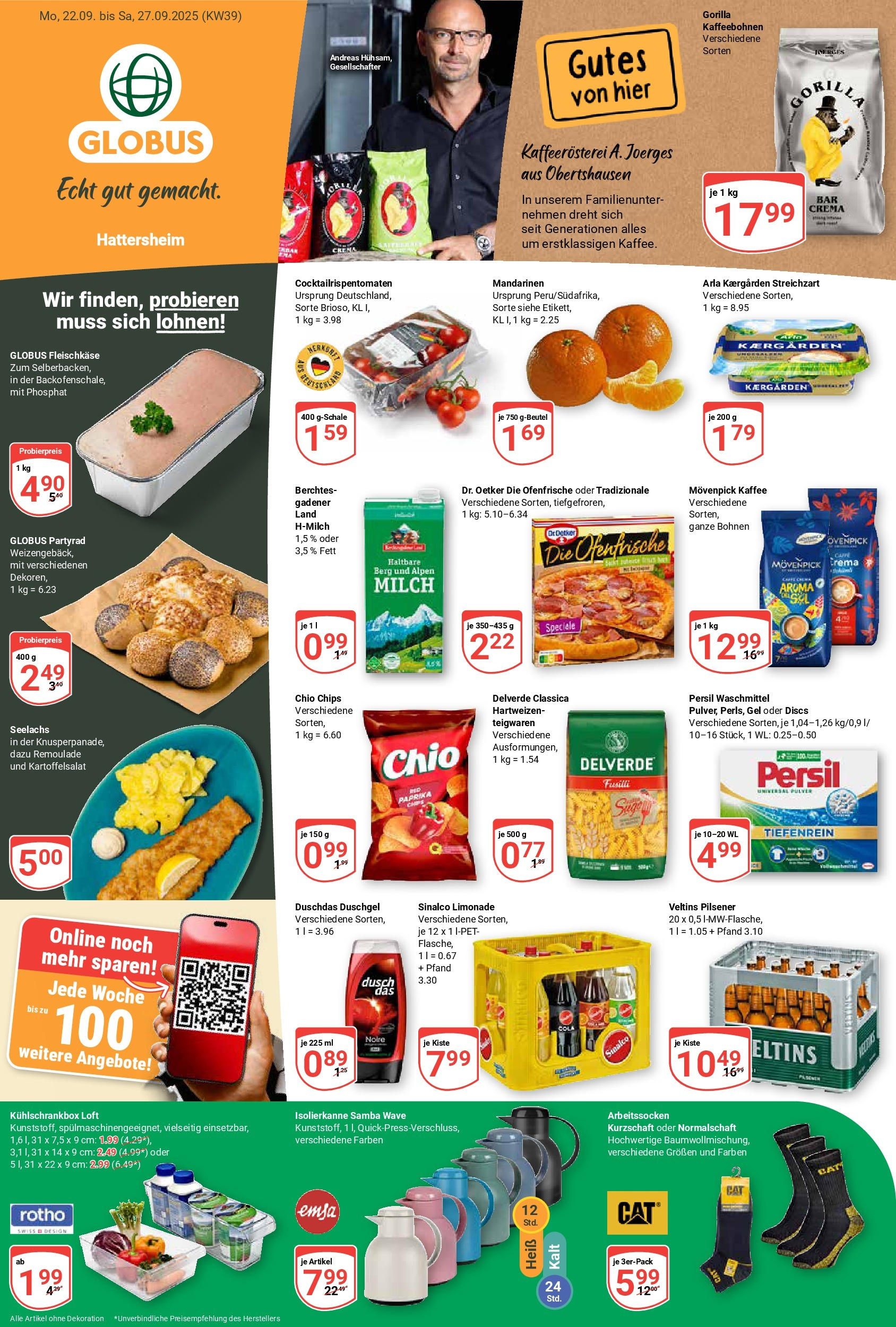 Globus prospekt Hattersheim (ab 21.09.2025) » Angebote ab Montag | Seite: 1 | Produkte: Ofenfrische, Waschmittel, Movenpick kaffee, Persil Globus prospekt Hattersheim (ab 21.09.2025) » Angebote online | Seite: 1 | Produkte: Ofenfrische, Waschmittel, Movenpick kaffee, Persil