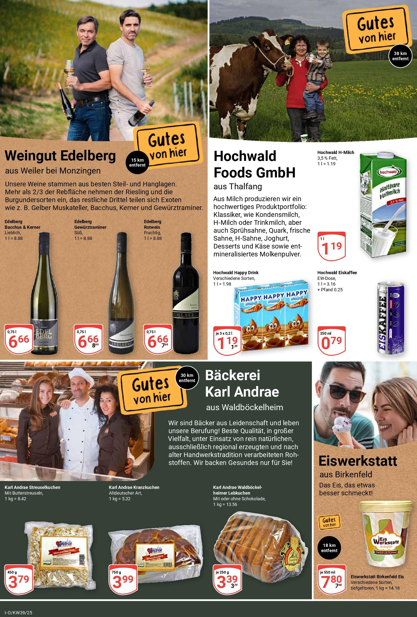 Globus prospekt Idar-Oberstein (ab 21.09.2025) » Angebote ab Montag | Seite: 21 | Produkte: Milch, Käse, Rotwein, Eis Globus prospekt Idar-Oberstein (ab 21.09.2025) » Angebote online | Seite: 21 | Produkte: Milch, Käse, Rotwein, Eis