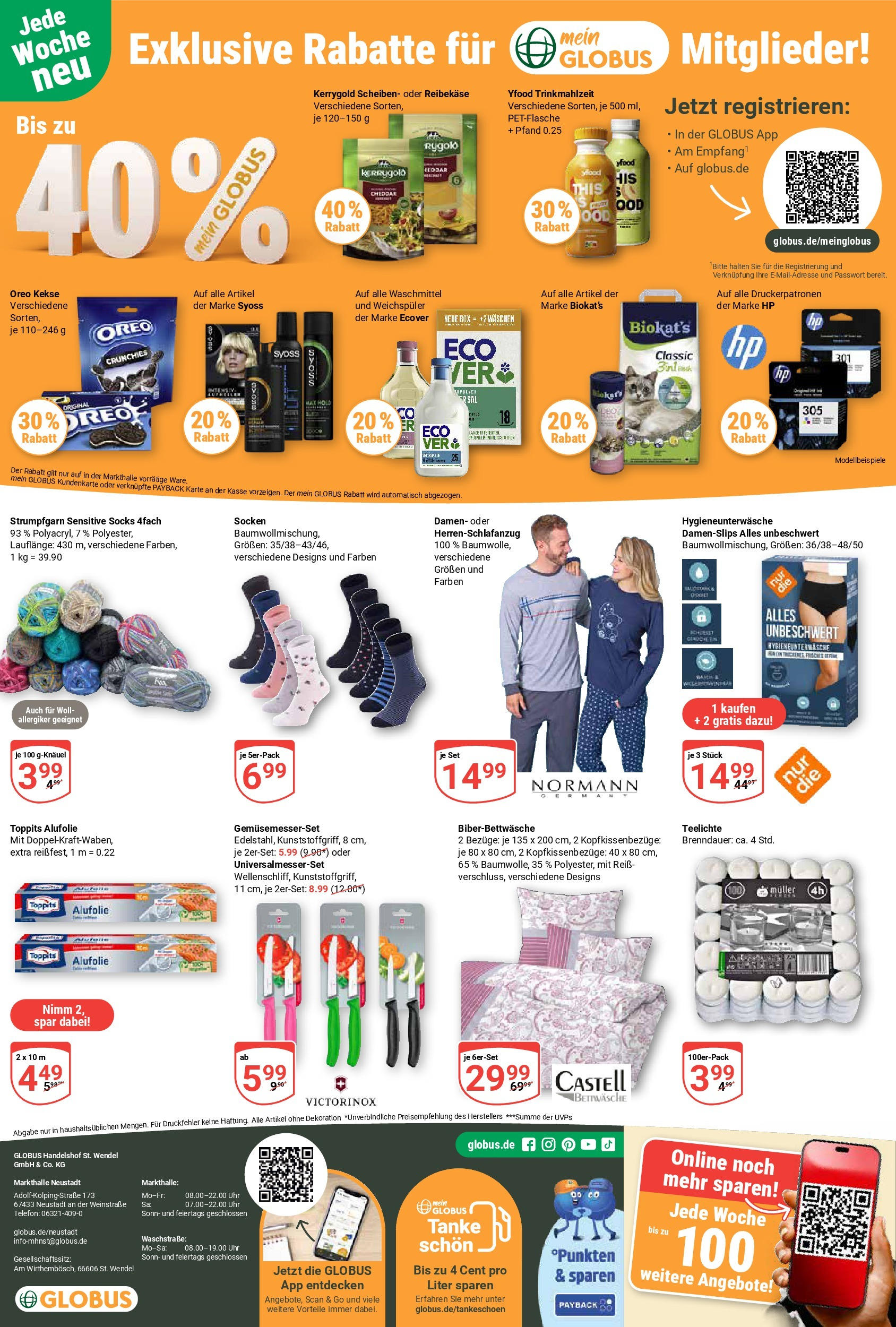 Globus prospekt Neustadt	 (ab 21.09.2025) » Angebote online | Seite: 28 | Produkte: Box, Aufheller, Weichspüler, Waschmittel
