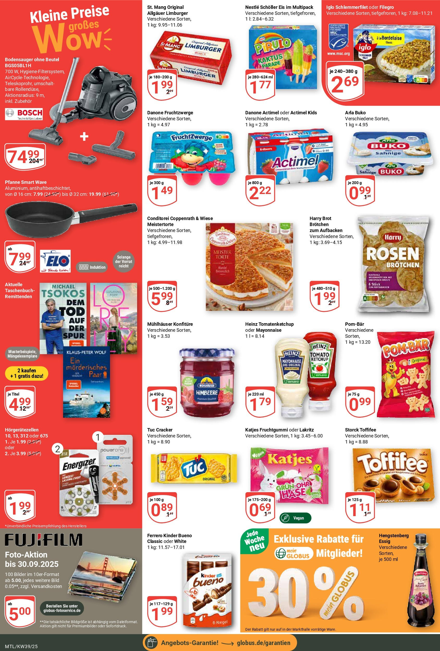 Globus prospekt Maintal-Dörnigheim	 (ab 21.09.2025) » Angebote online | Seite: 2 | Produkte: Bosch, Katjes, Arla buko, Ketchup