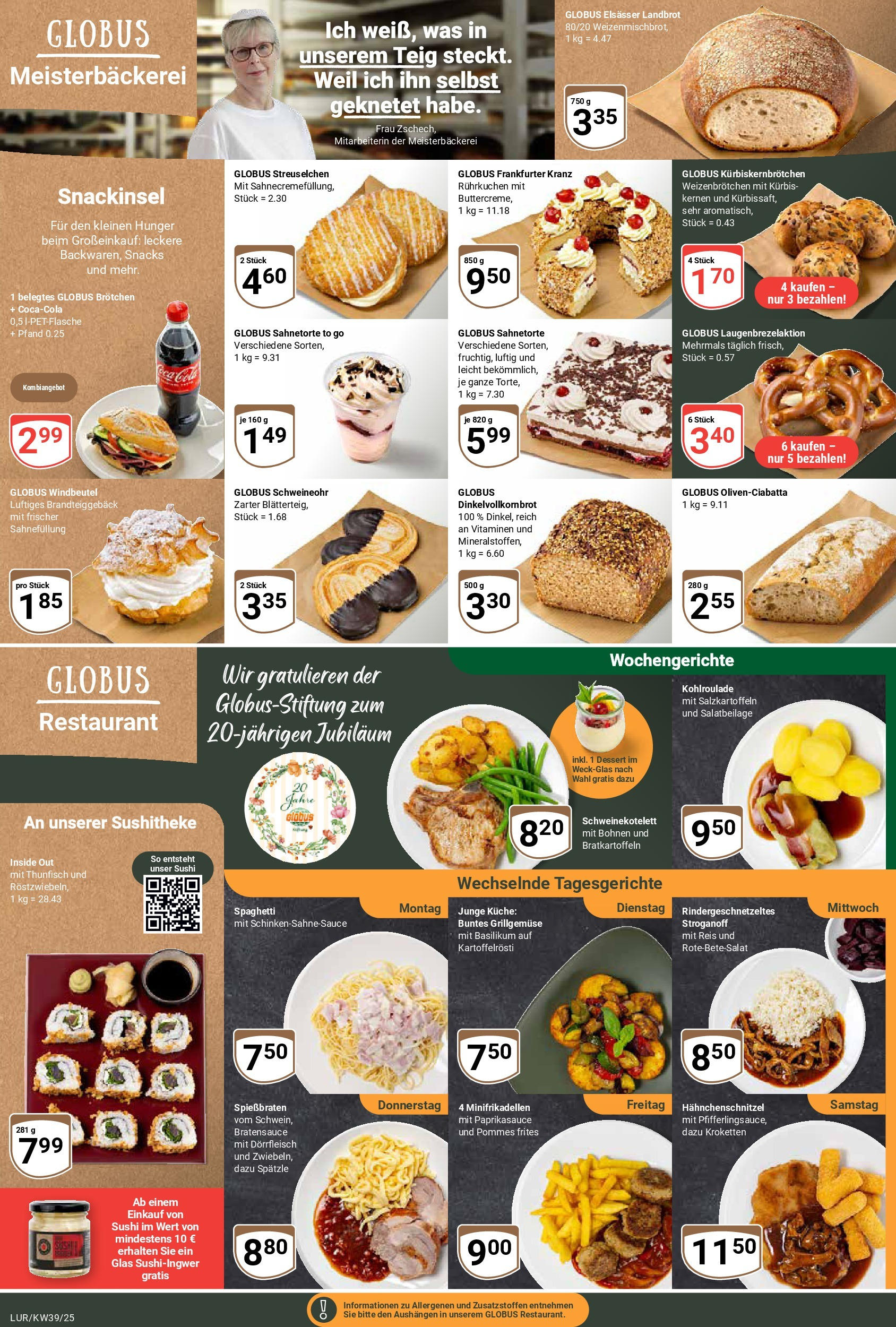 Globus prospekt Hamburg (ab 21.09.2025) » Angebote ab Montag | Seite: 7 | Produkte: Pommes, Küche, Pommes frites, Reis Globus prospekt Hamburg (ab 21.09.2025) » Angebote online | Seite: 7 | Produkte: Pommes, Küche, Pommes frites, Reis