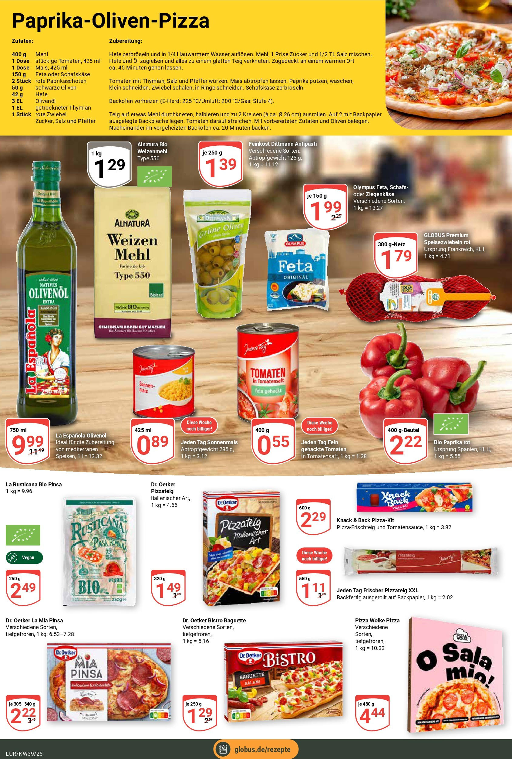 Globus prospekt Hamburg (ab 21.09.2025) » Angebote ab Montag | Seite: 12 | Produkte: Paprika rot, Olivenol, Wasser, Zucker Globus prospekt Hamburg (ab 21.09.2025) » Angebote online | Seite: 12 | Produkte: Paprika rot, Olivenol, Wasser, Zucker