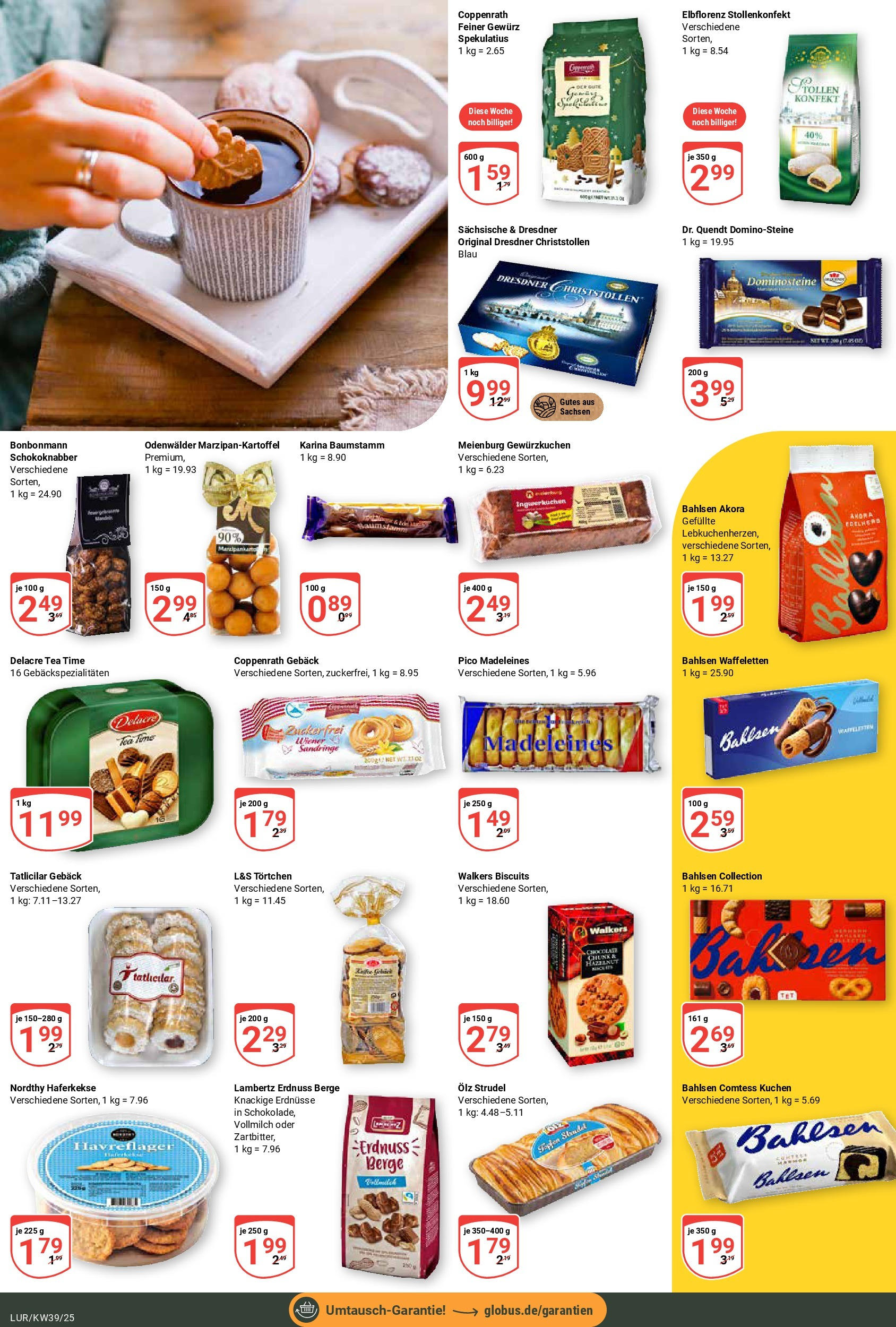 Globus prospekt Hamburg (ab 21.09.2025) » Angebote ab Montag | Seite: 20 | Produkte: Erdnüsse, Kuchen Globus prospekt Hamburg (ab 21.09.2025) » Angebote online | Seite: 20 | Produkte: Erdnüsse, Kuchen