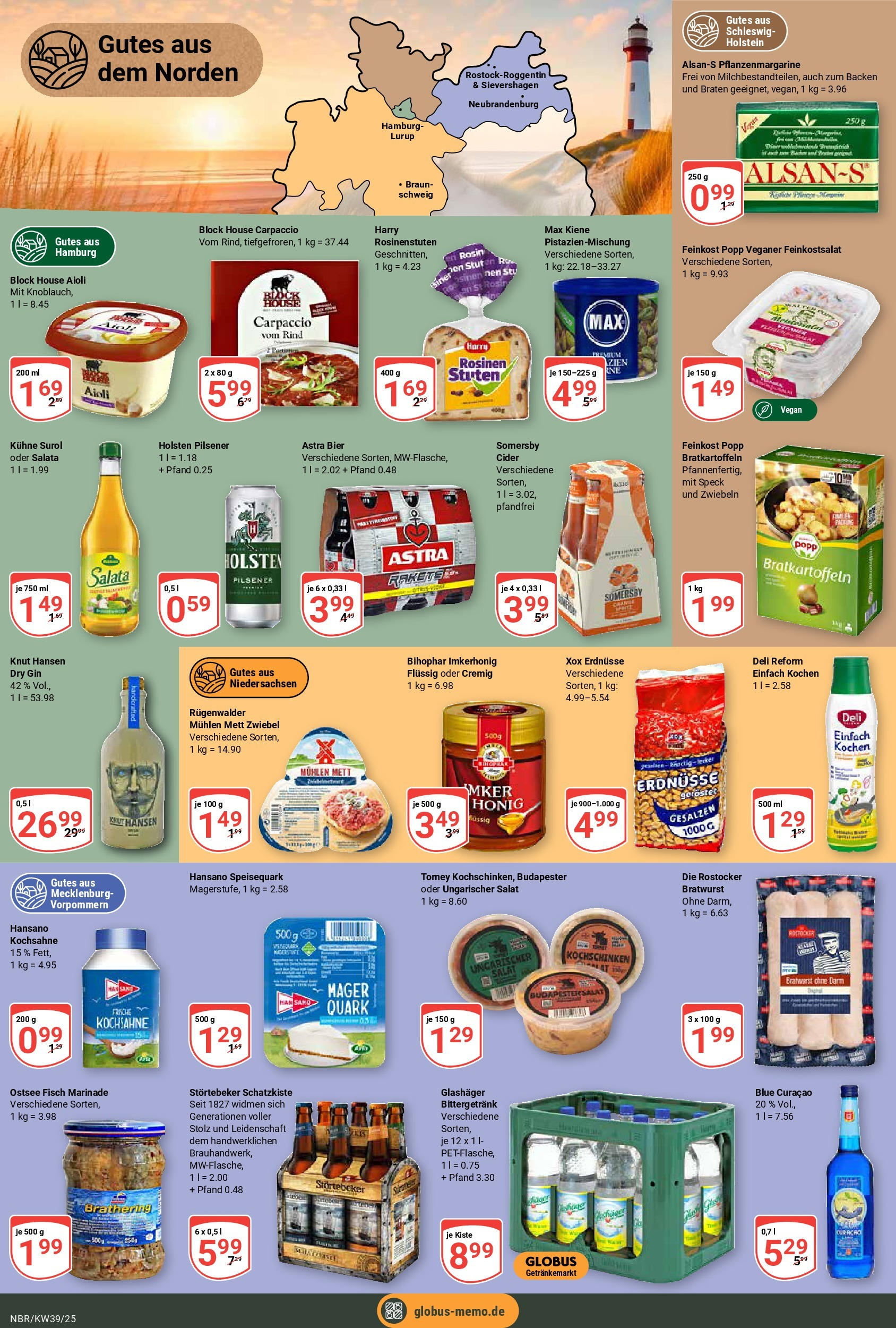 Globus prospekt Neubrandenburg (ab 21.09.2025) » Angebote ab Montag | Seite: 10 | Produkte: Erdnüsse, Quark, Holsten, Salat Globus prospekt Neubrandenburg (ab 21.09.2025) » Angebote online | Seite: 10 | Produkte: Erdnüsse, Quark, Holsten, Salat