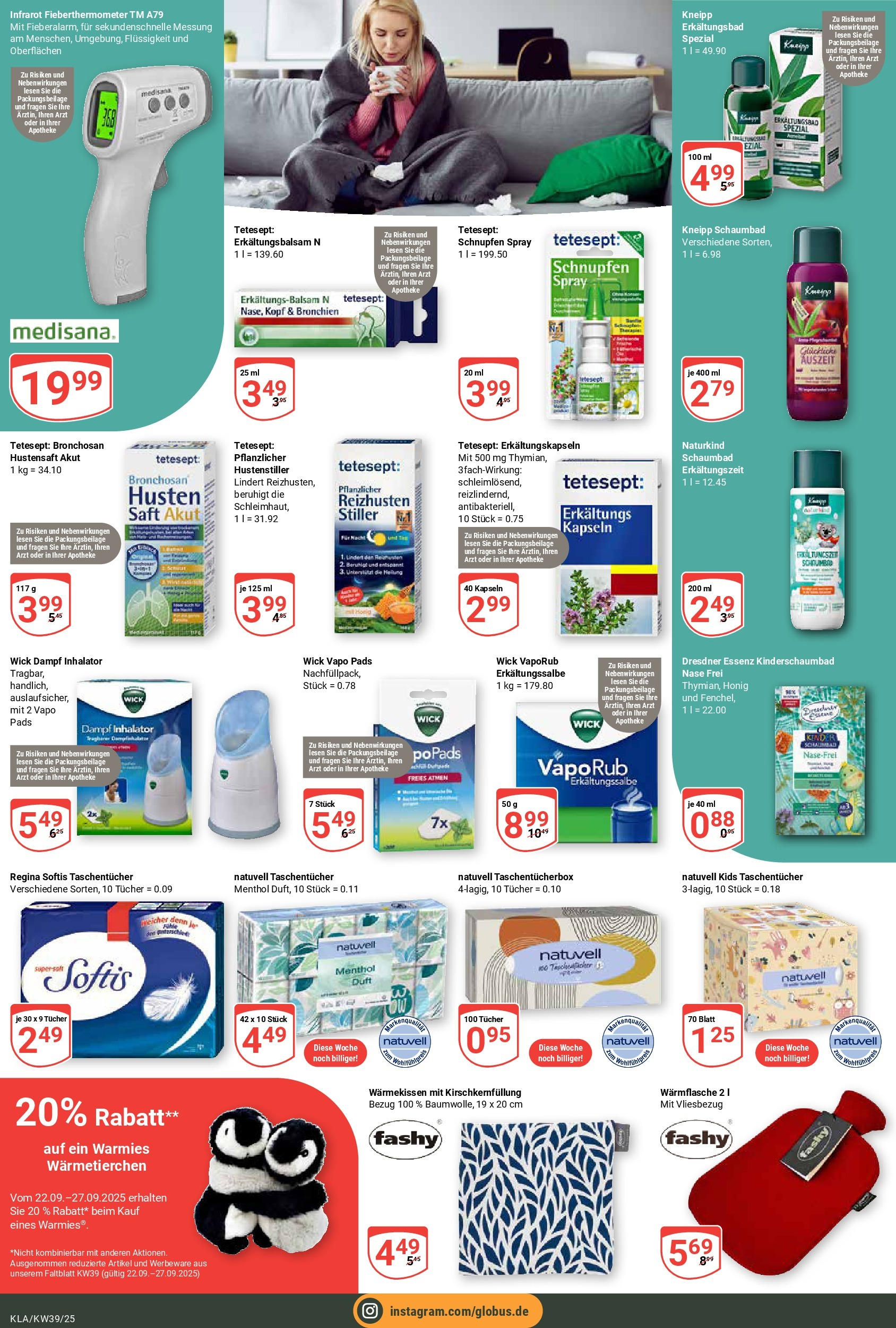 Globus prospekt Kaiserslautern	 (ab 21.09.2025) » Angebote online | Seite: 21 | Produkte: Duft, Saft