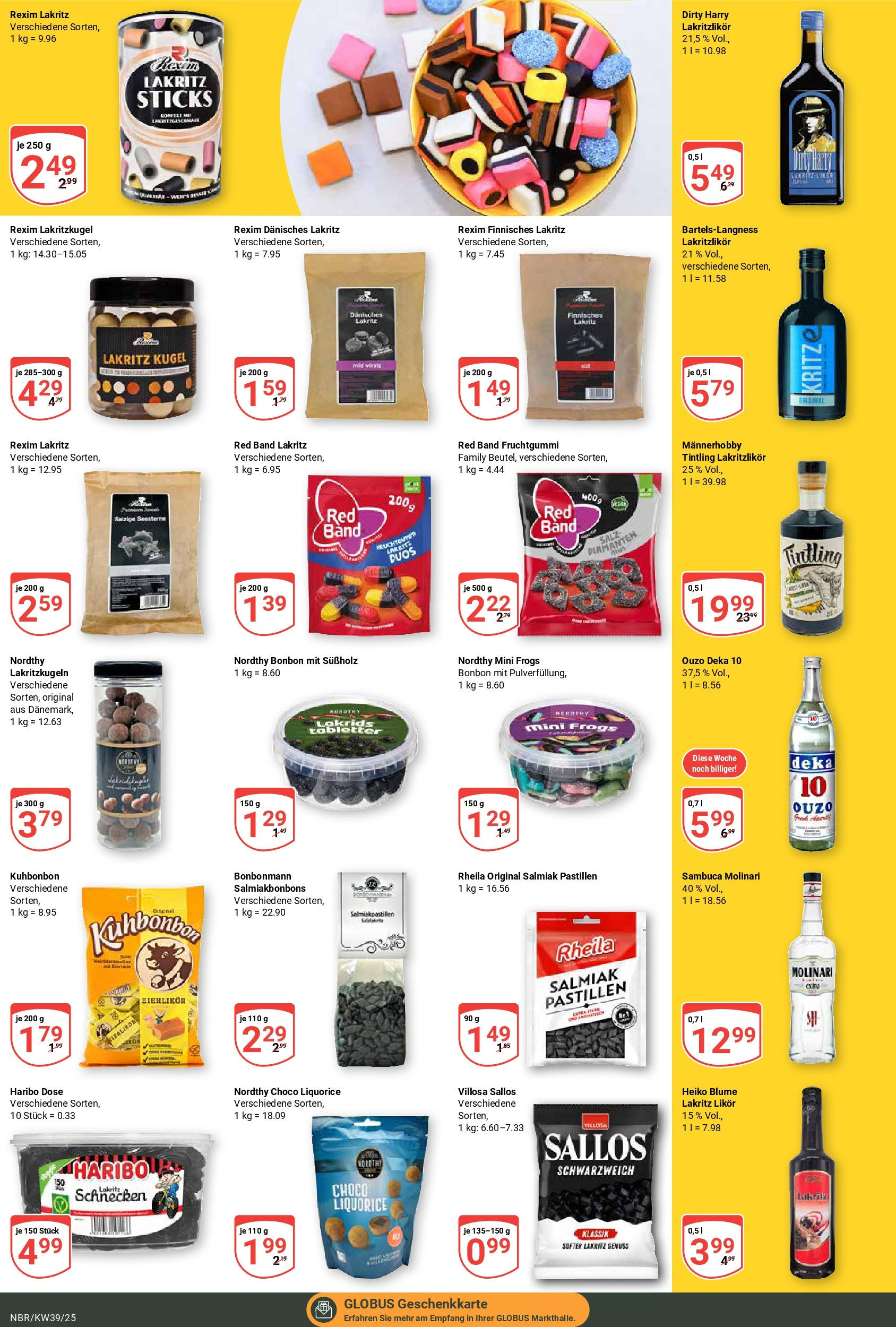 Globus prospekt Neubrandenburg (ab 21.09.2025) » Angebote ab Montag | Seite: 18 | Produkte: Ouzo, Haribo, Sambuca, Haribo dose Globus prospekt Neubrandenburg (ab 21.09.2025) » Angebote online | Seite: 18 | Produkte: Ouzo, Haribo, Sambuca, Haribo dose