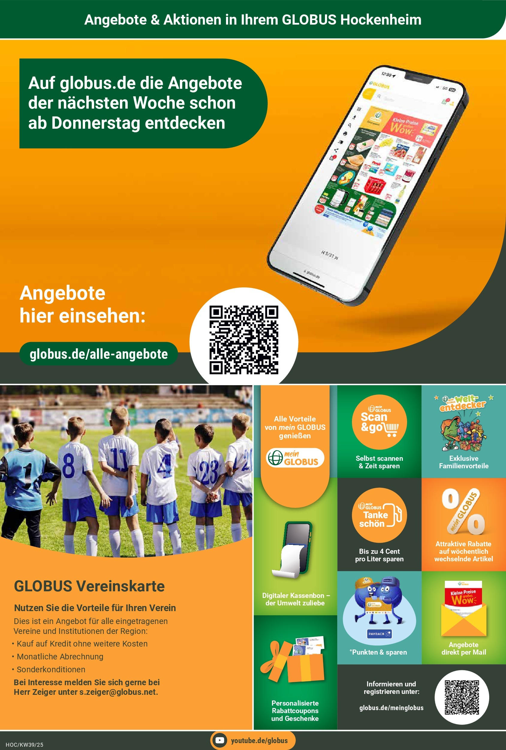 Globus prospekt Hockenheim (ab 21.09.2025) » Angebote ab Montag | Seite: 26 Globus prospekt Hockenheim (ab 21.09.2025) » Angebote online | Seite: 26