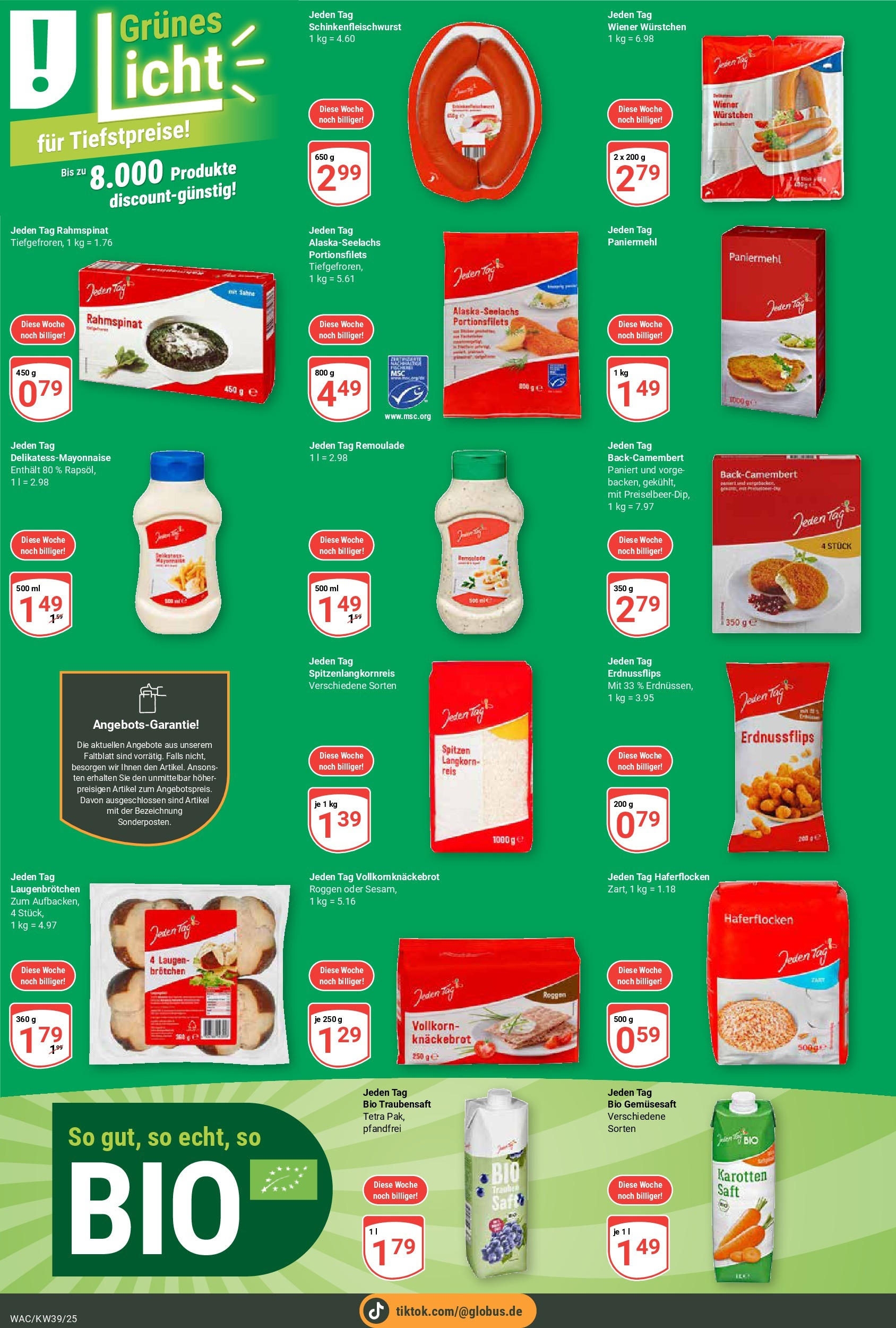 Globus prospekt Markkleeberg (ab 21.09.2025) » Angebote ab Montag | Seite: 17 | Produkte: Wiener wurstchen, Saft, Reis, Sahne Globus prospekt Markkleeberg (ab 21.09.2025) » Angebote online | Seite: 17 | Produkte: Wiener wurstchen, Saft, Reis, Sahne