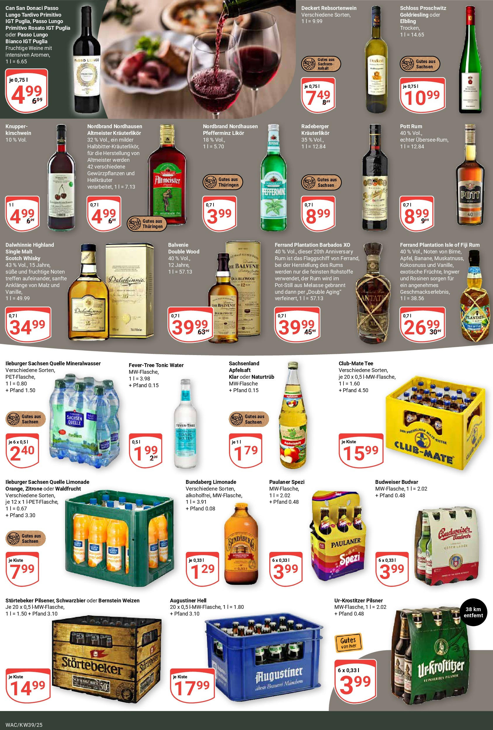 Globus prospekt Markkleeberg (ab 21.09.2025) » Angebote ab Montag | Seite: 20 | Produkte: Whisky, Likör, Limonade, Rosinen Globus prospekt Markkleeberg (ab 21.09.2025) » Angebote online | Seite: 20 | Produkte: Whisky, Likör, Limonade, Rosinen