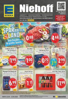 Edeka prospekt Borgholzhausen	 ab 21.09.2025 gültig