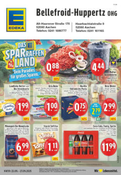 Edeka prospekt Aachen-Haaren	 ab 21.09.2025 gültig