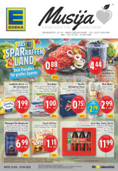 Edeka prospekt Düssseldorf	 ab 21.09.2025 gültig