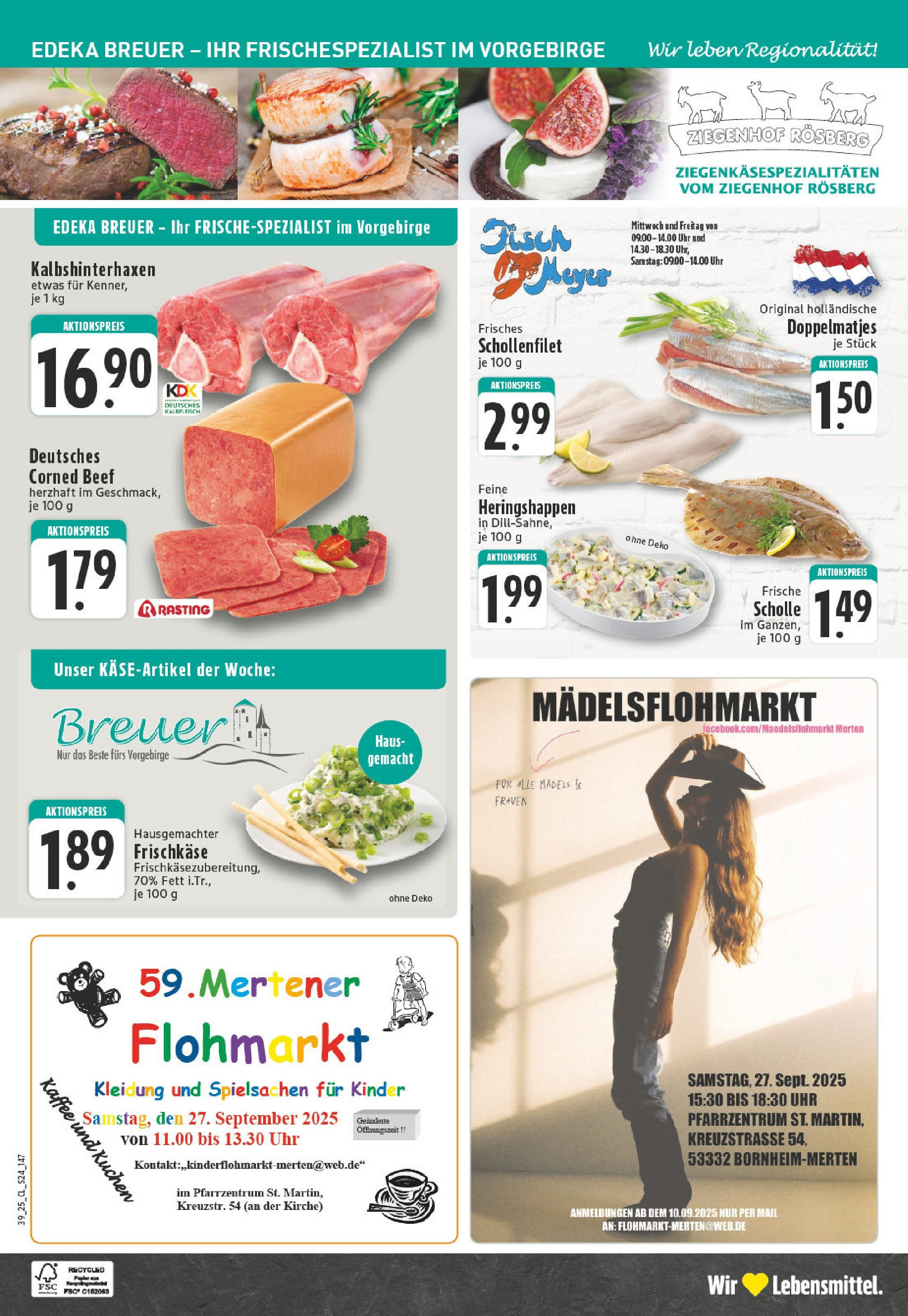 Edeka prospekt Bornheim-Walberberg	 (ab 21.09.2025) » Angebote Online | Seite: 24 | Produkte: Kaffee, Fisch, Kuchen, Uhr