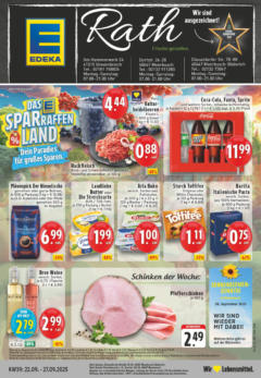 Edeka prospekt Meerbusch	 ab 21.09.2025 gültig