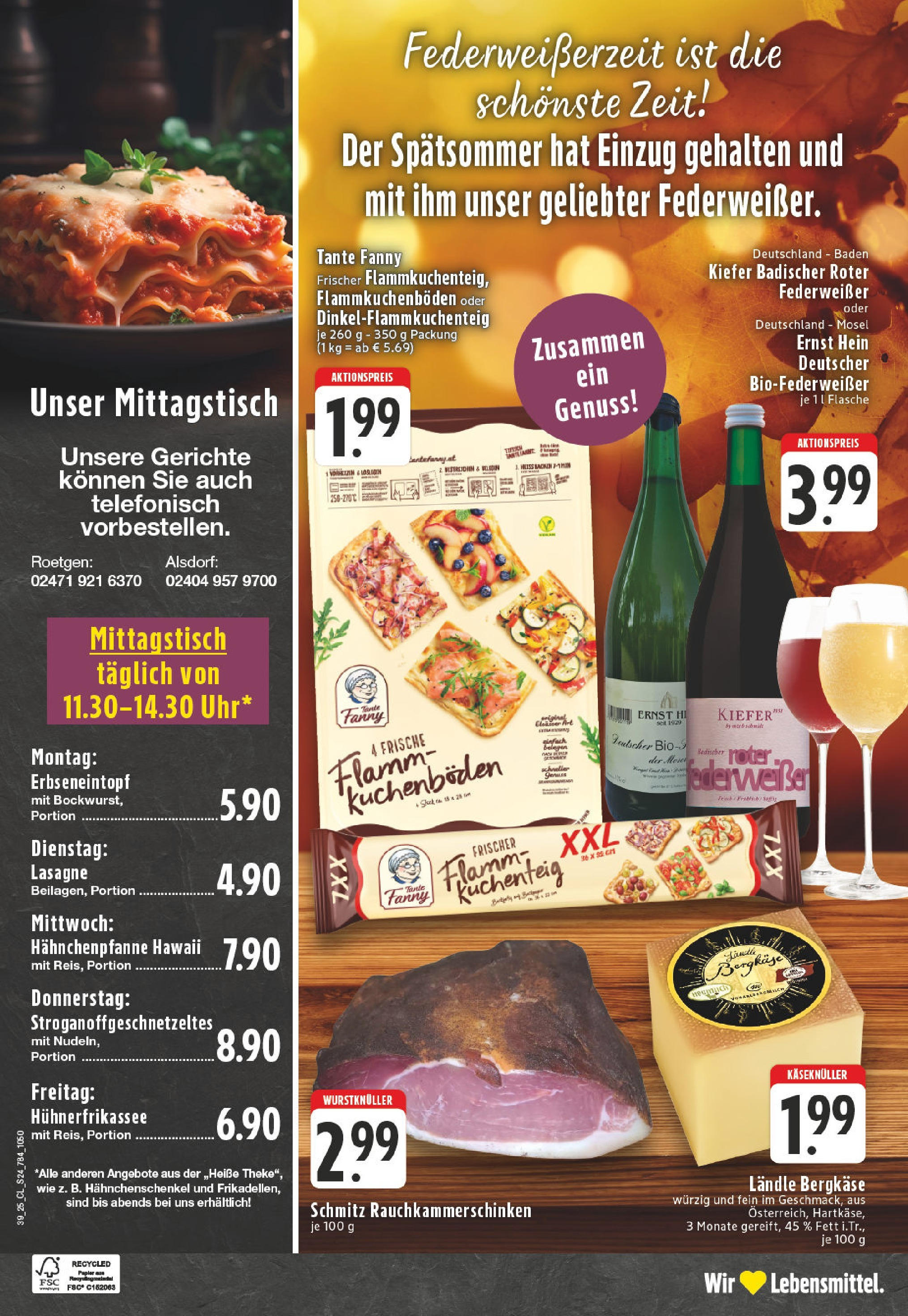 Edeka prospekt Alsdorf (ab 21.09.2025) » Angebote Online | Seite: 24 | Produkte: Hahnchenschenkel, Pizza Edeka prospekt Alsdorf (ab 21.09.2025) » Angebote Online | Seite: 24 | Produkte: Hahnchenschenkel, Pizza