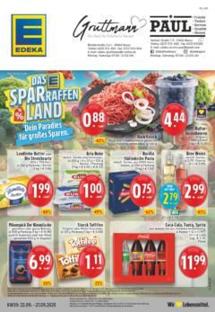 Edeka prospekt Neuss	 ab 21.09.2025 gültig