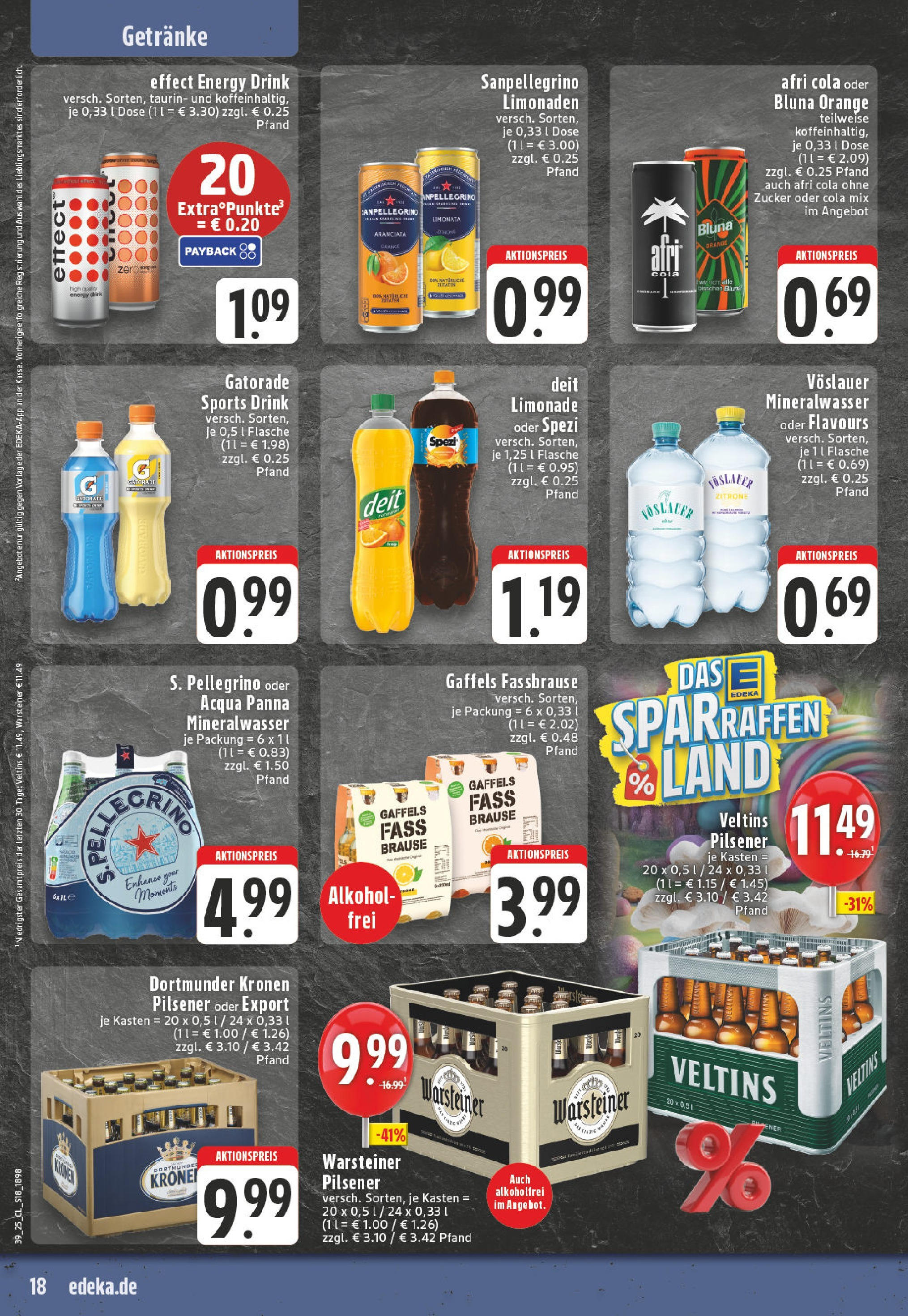 Edeka prospekt Dortmund	 (ab 21.09.2025) » Angebote Online | Seite: 20 | Produkte: Energy, Limonade, Zitrone, Fassbrause