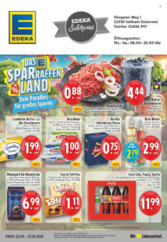 Edeka prospekt Selfkant-Wehr	 ab 21.09.2025 gültig