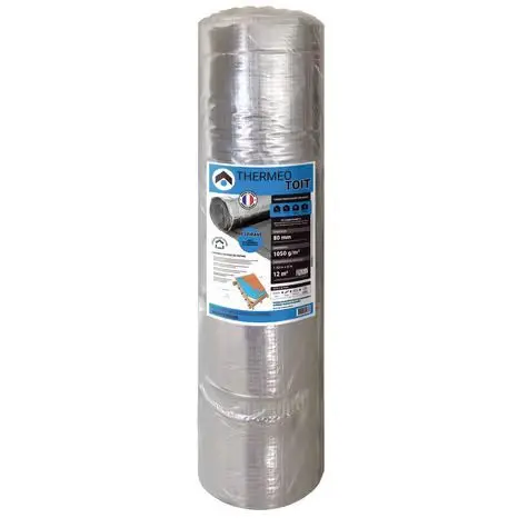 Rouleau isolant r&eacute;flecteur toit Thermeo 1,5 x 8m (vendu au rouleau)
