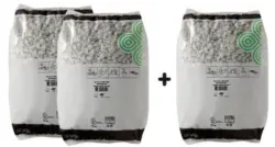 Gravier marbre blanc 8-16 Blooma 25 kg