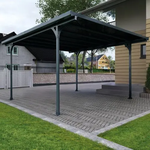 Carport en aluminium 2.99 x 5.04m Canopia Verona