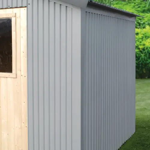 Panneau de bardage en acier biface 0,45 x 2 m