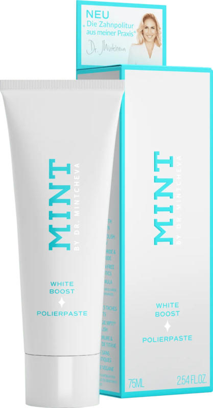 MINT BY DR. MINTCHEVA Zahnpasta Polierpaste White Boost
